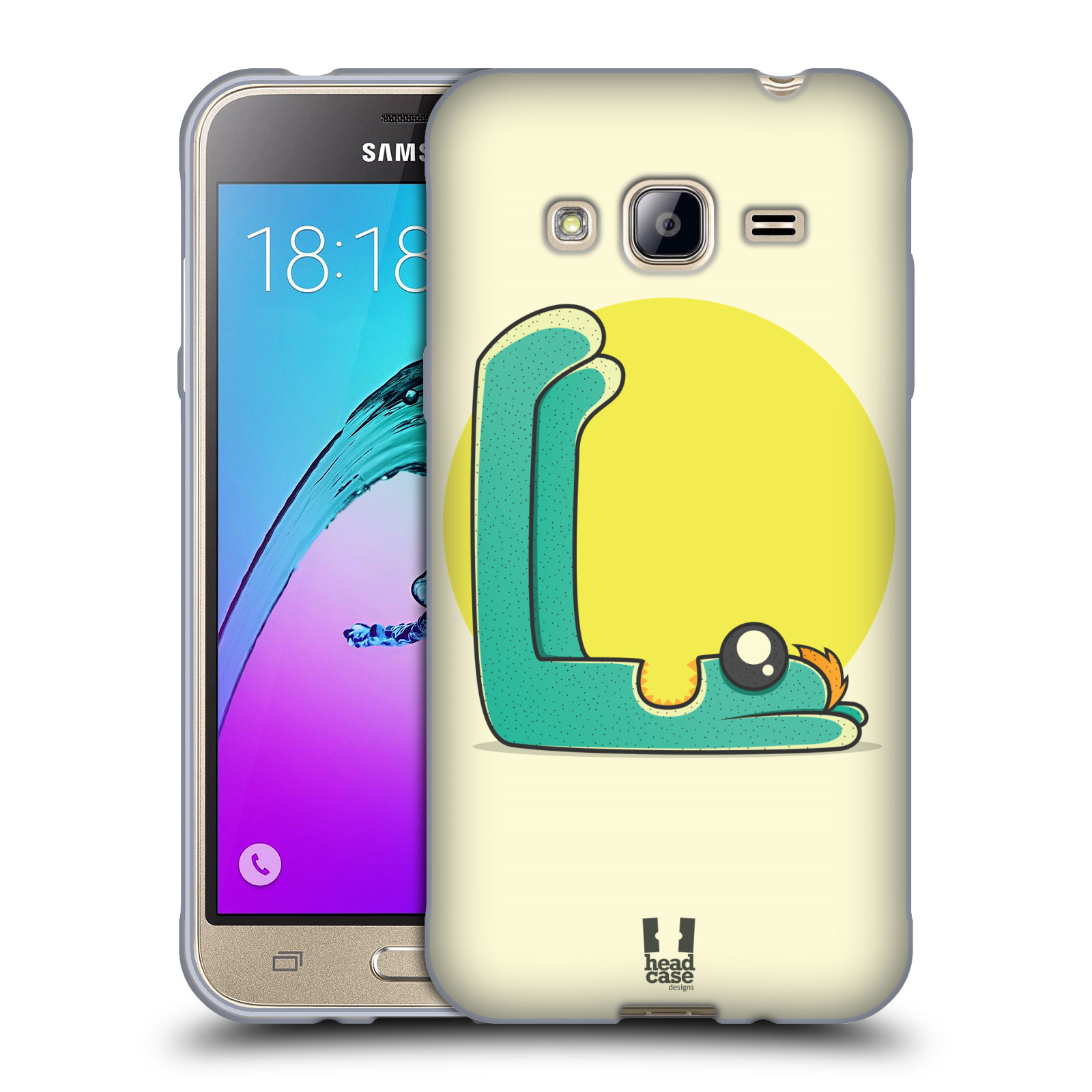 COQUE DE TÉLÉPHONE HEAD CASE DESIGNS ALPHABET collection MONSTER SOFT GEL POUR TÉLÉPHONES SAMSUNG 3