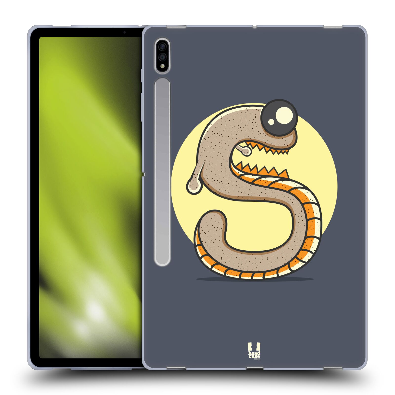 HEAD CASE DESIGNS ALPHABET MONSTER SOFT GEL CASE FOR SAMSUNG TABLETS 1 - Picture 15 of 32