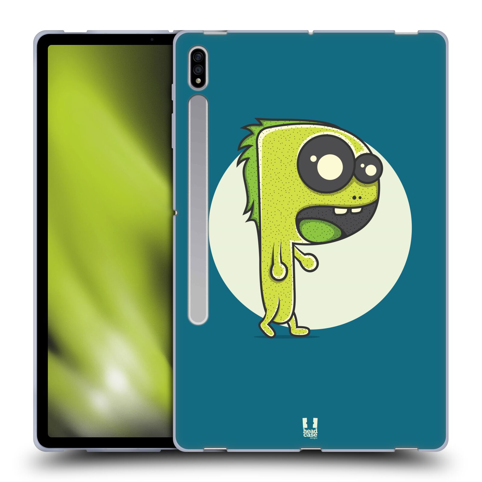 HEAD CASE DESIGNS ALPHABET MONSTER SOFT GEL CASE FOR SAMSUNG TABLETS 1 - Picture 16 of 32