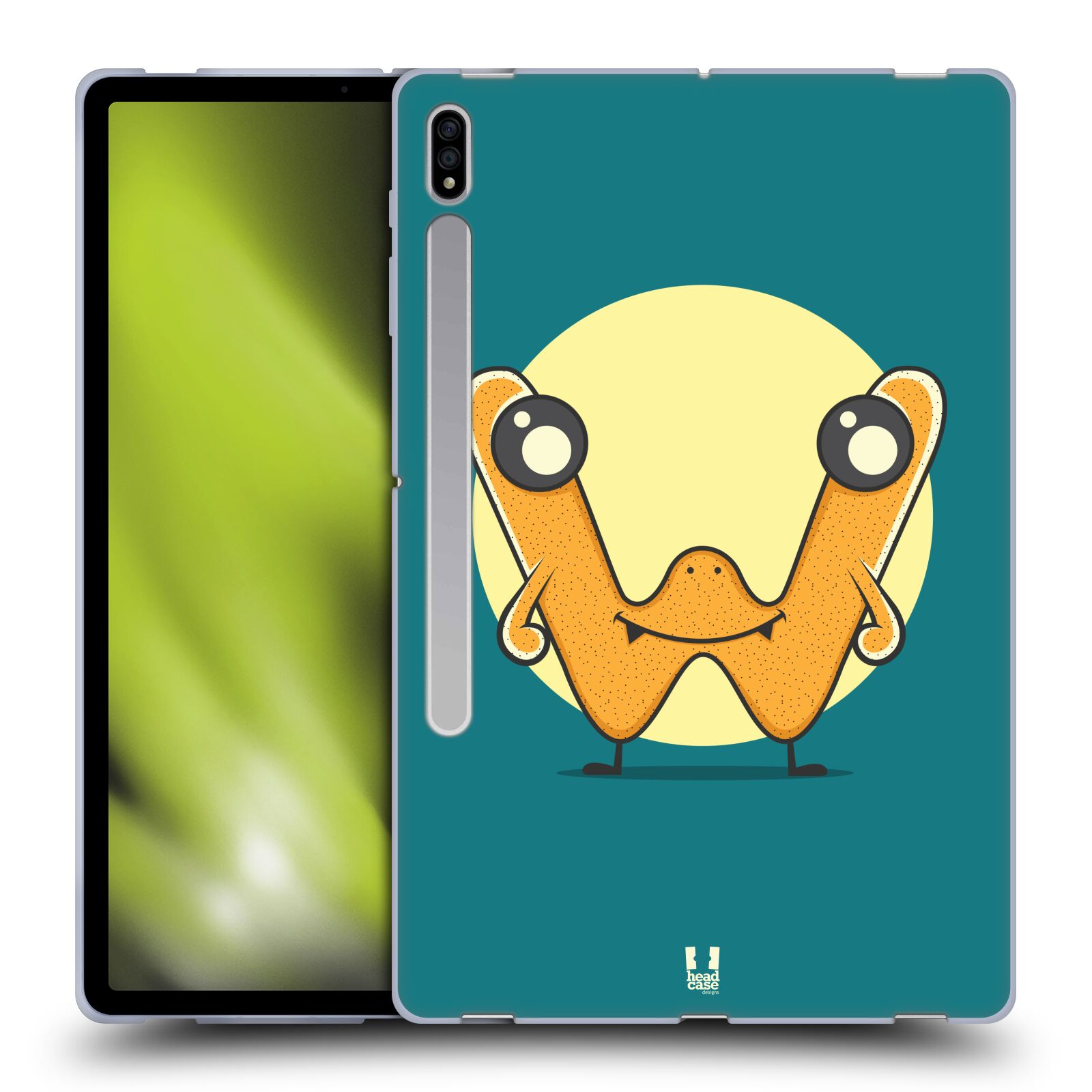 HEAD CASE DESIGNS ALPHABET MONSTER SOFT GEL CASE FOR SAMSUNG TABLETS 1 - Picture 17 of 32