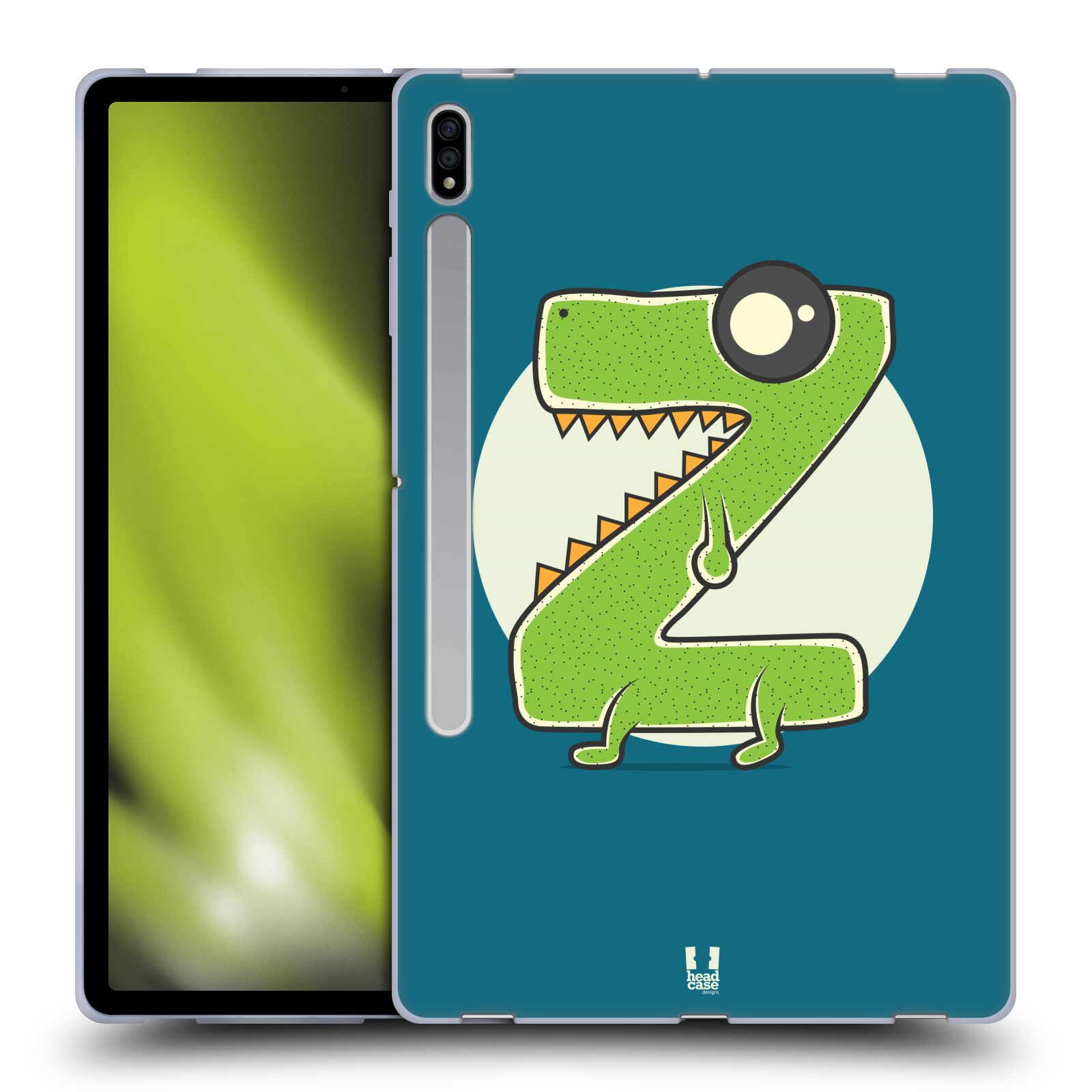 HEAD CASE DESIGNS ALPHABET MONSTER SOFT GEL CASE FOR SAMSUNG TABLETS 1 - Picture 27 of 32