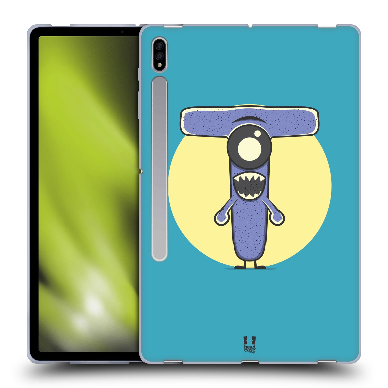 HEAD CASE DESIGNS ALPHABET MONSTER SOFT GEL CASE FOR SAMSUNG TABLETS 1 - Picture 26 of 32