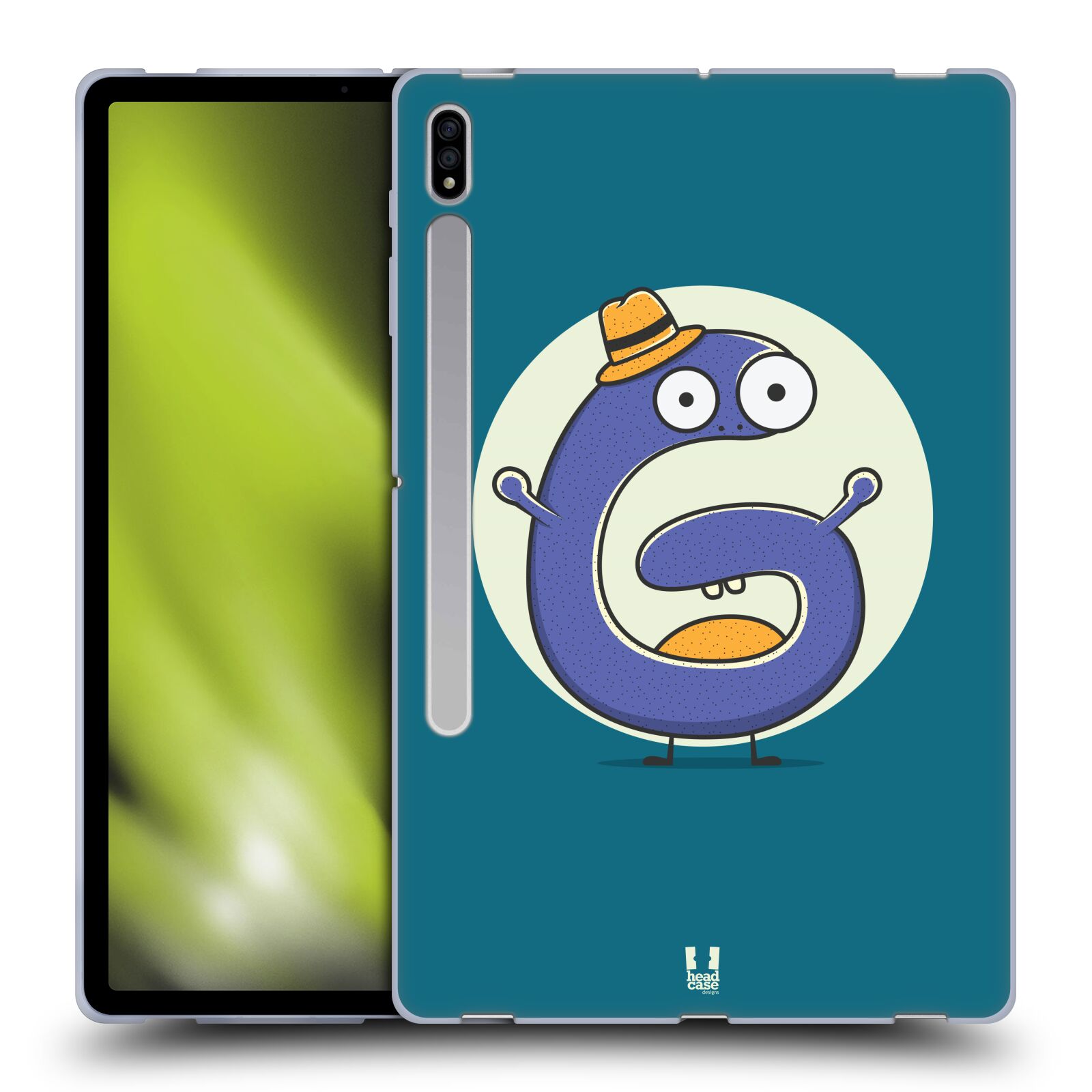 HEAD CASE DESIGNS ALPHABET MONSTER SOFT GEL CASE FOR SAMSUNG TABLETS 1 - Picture 28 of 32