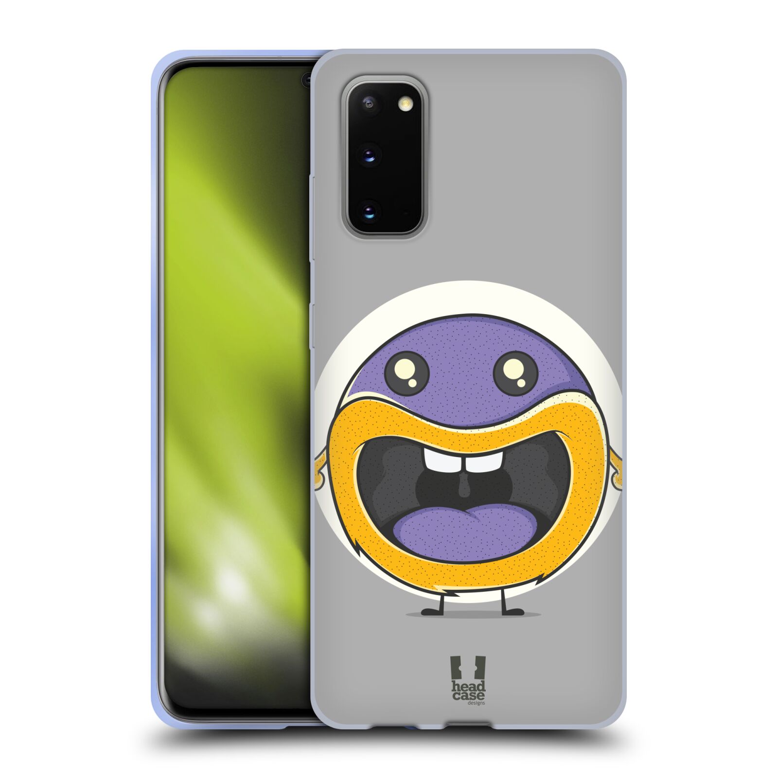 COQUE HEAD CASE DESIGNS ALPHABET MONSTER SOFT GEL collections POUR TÉLÉPHONES PORTABLES SAMSUNG 1