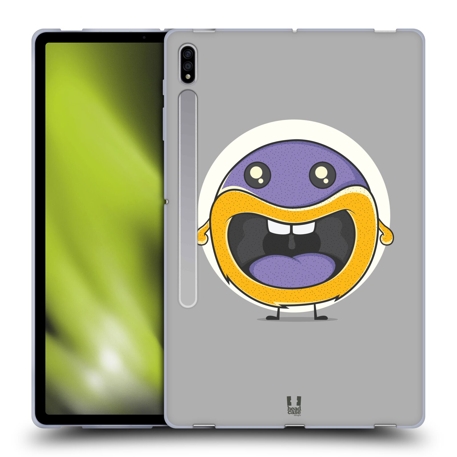 HEAD CASE DESIGNS ALPHABET MONSTER SOFT GEL CASE FOR SAMSUNG TABLETS 1 - Picture 31 of 32