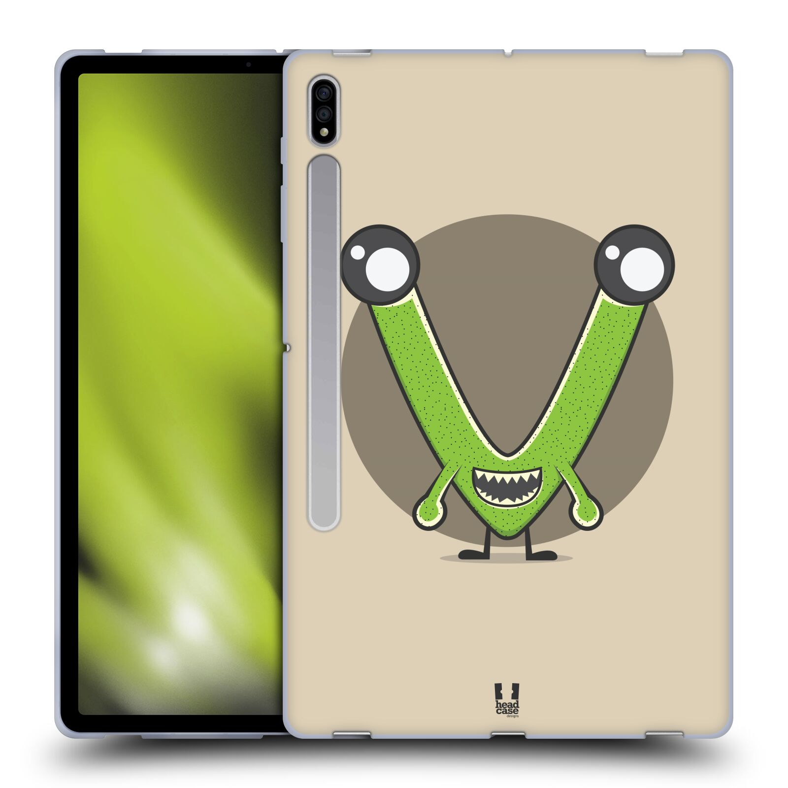 HEAD CASE DESIGNS ALPHABET MONSTER SOFT GEL CASE FOR SAMSUNG TABLETS 1 - Picture 30 of 32