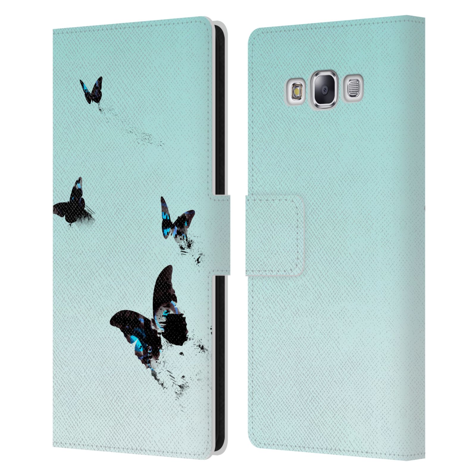 ALYN SPILLER ANIMAL ART LEATHER BOOK WALLET CASE COVER FOR SAMSUNG PHONES 3 - Picture 9 of 14