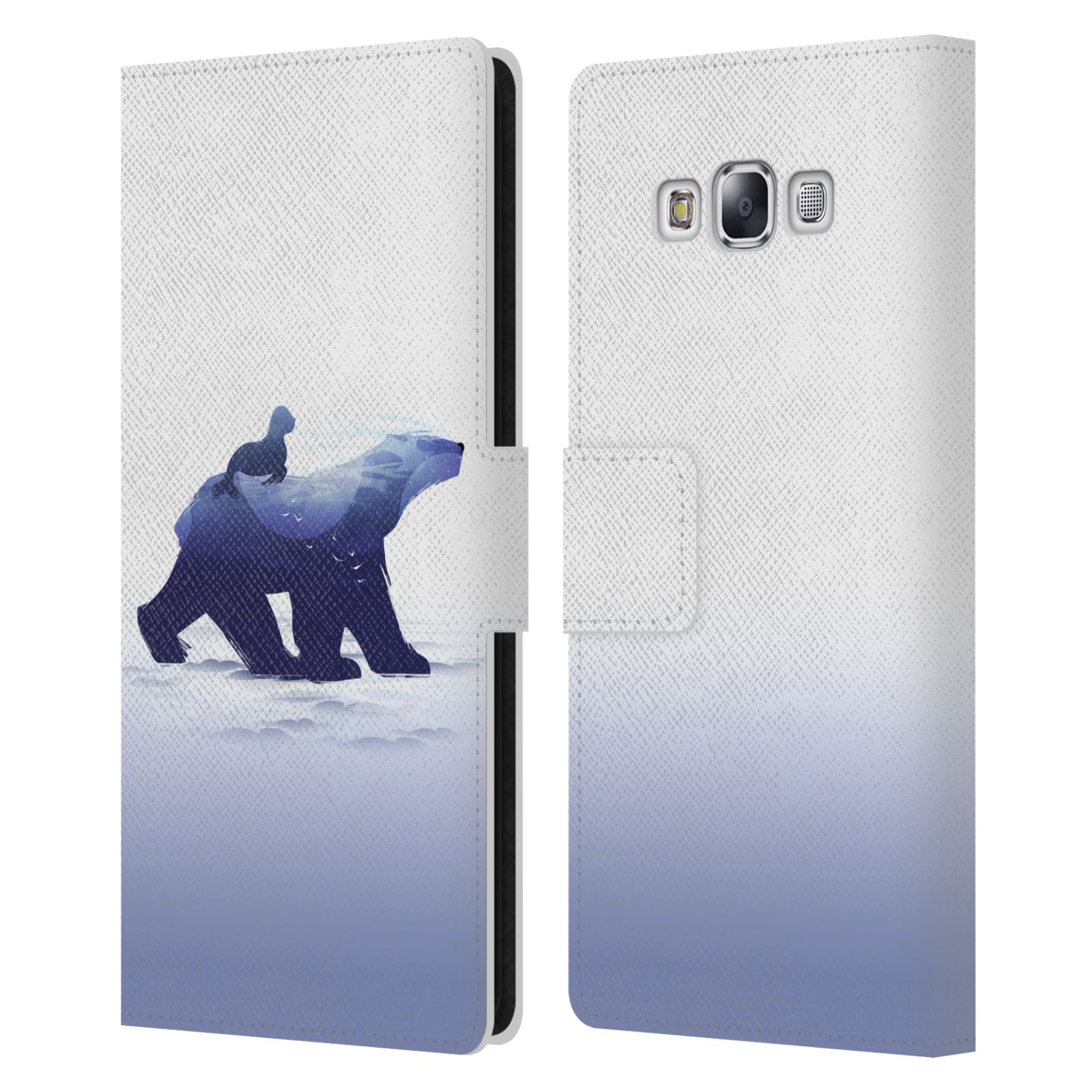 ALYN SPILLER ANIMAL ART LEATHER BOOK WALLET CASE COVER FOR SAMSUNG PHONES 3 - Picture 12 of 14