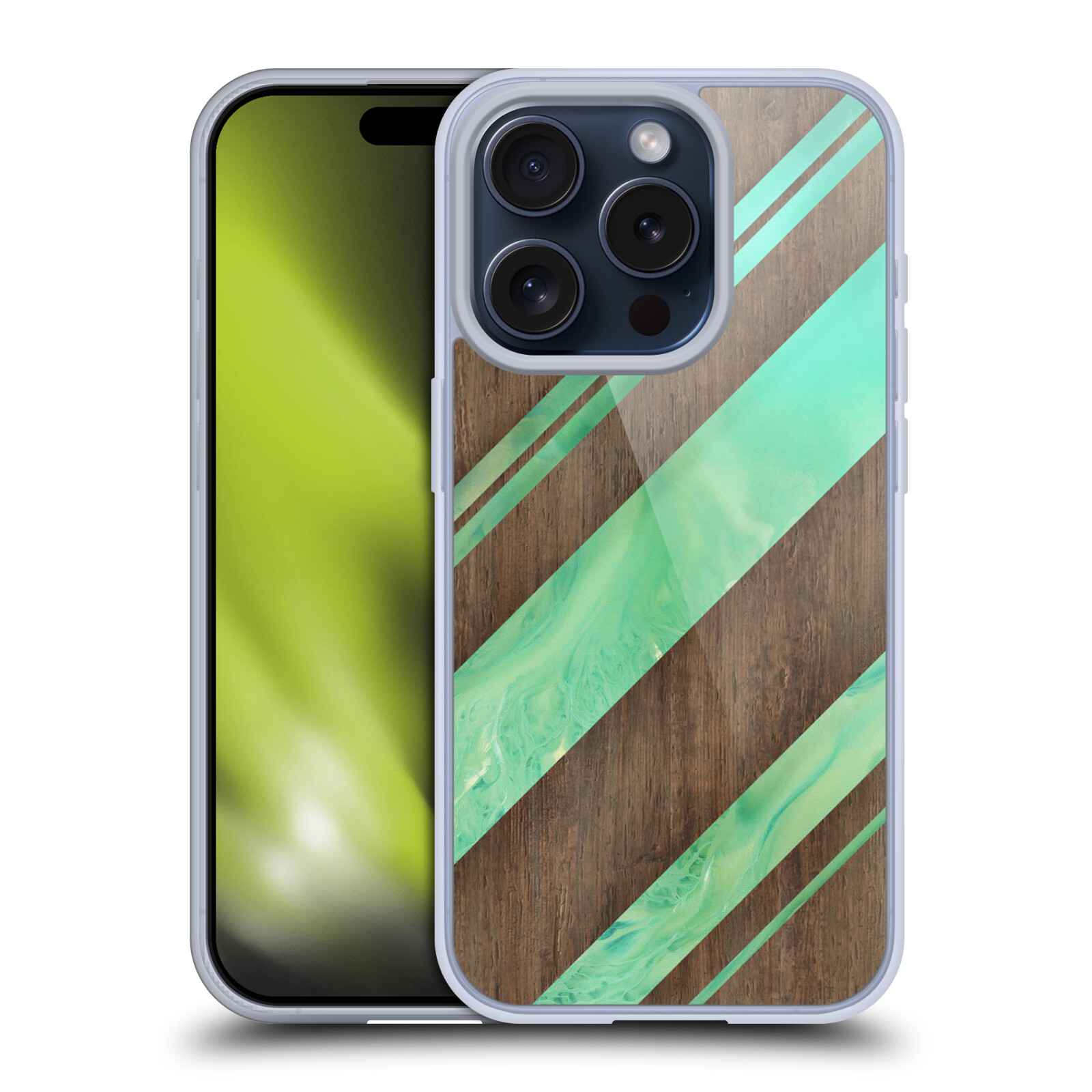 OFFICIAL ALYN SPILLER WOOD & RESIN SOFT GEL CASE FOR APPLE iPHONE PHONES - Picture 10 of 11