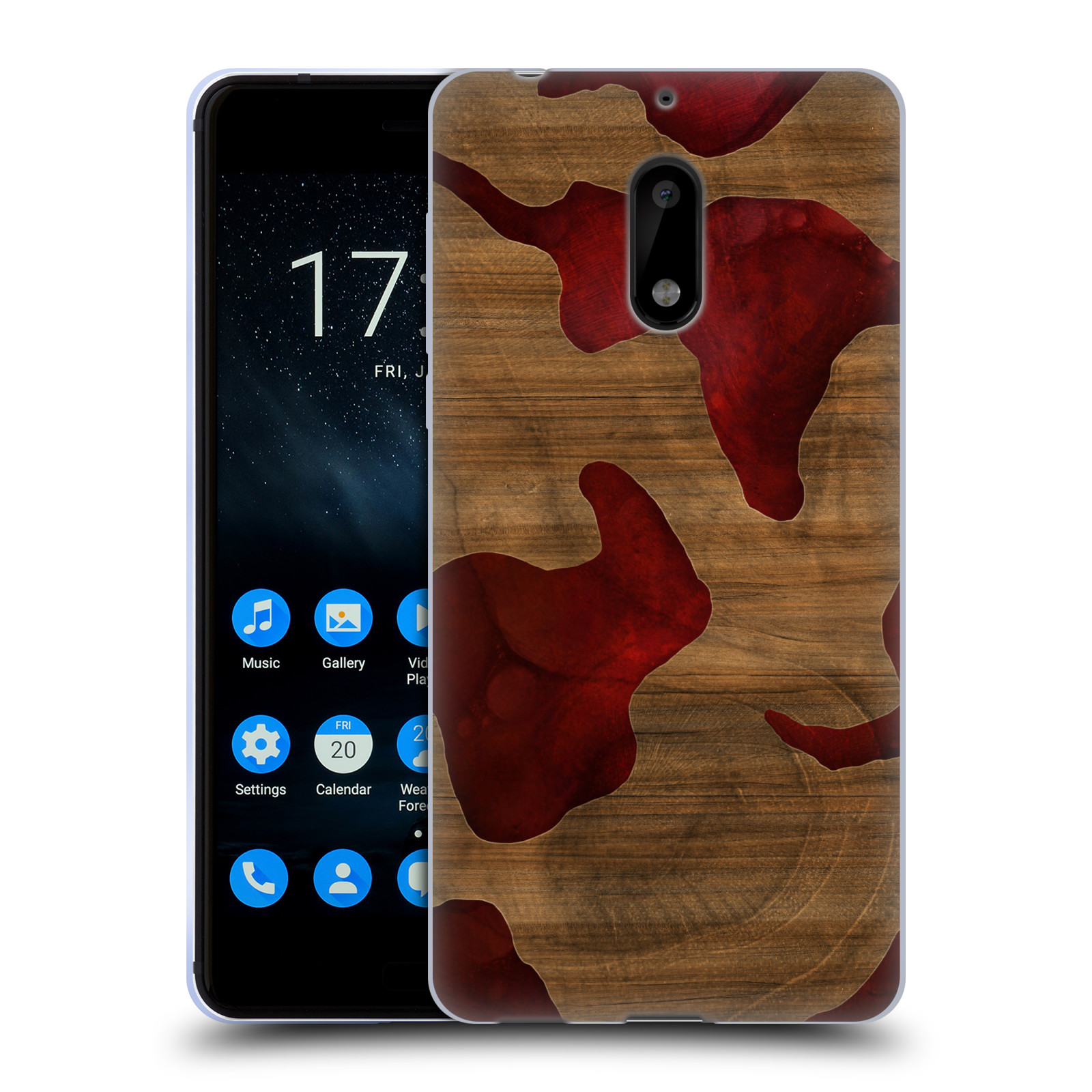 OFFICIAL ALYN SPILLER WOOD & RESIN SOFT GEL CASE FOR NOKIA PHONES 1 - Picture 11 of 11