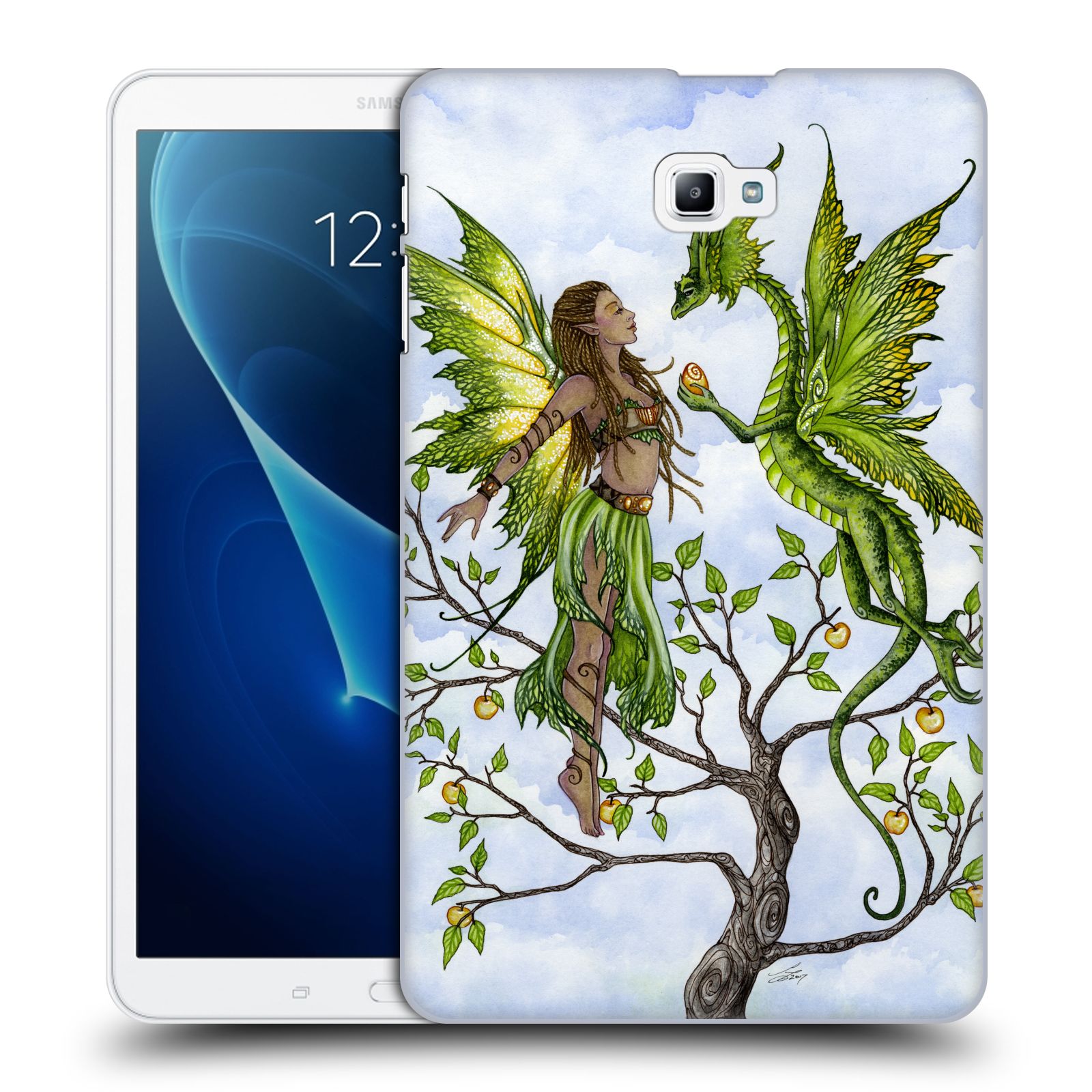 OFFICIAL AMY BROWN ELEMENTAL FAIRIES HARD BACK CASE FOR SAMSUNG TABLETS 1 - Picture 8 of 20
