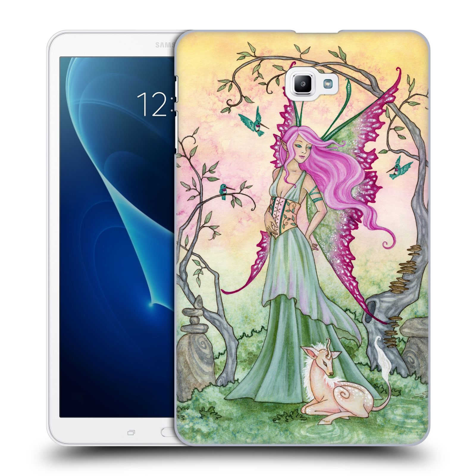 OFFICIAL AMY BROWN ELEMENTAL FAIRIES HARD BACK CASE FOR SAMSUNG TABLETS 1 - Picture 10 of 20