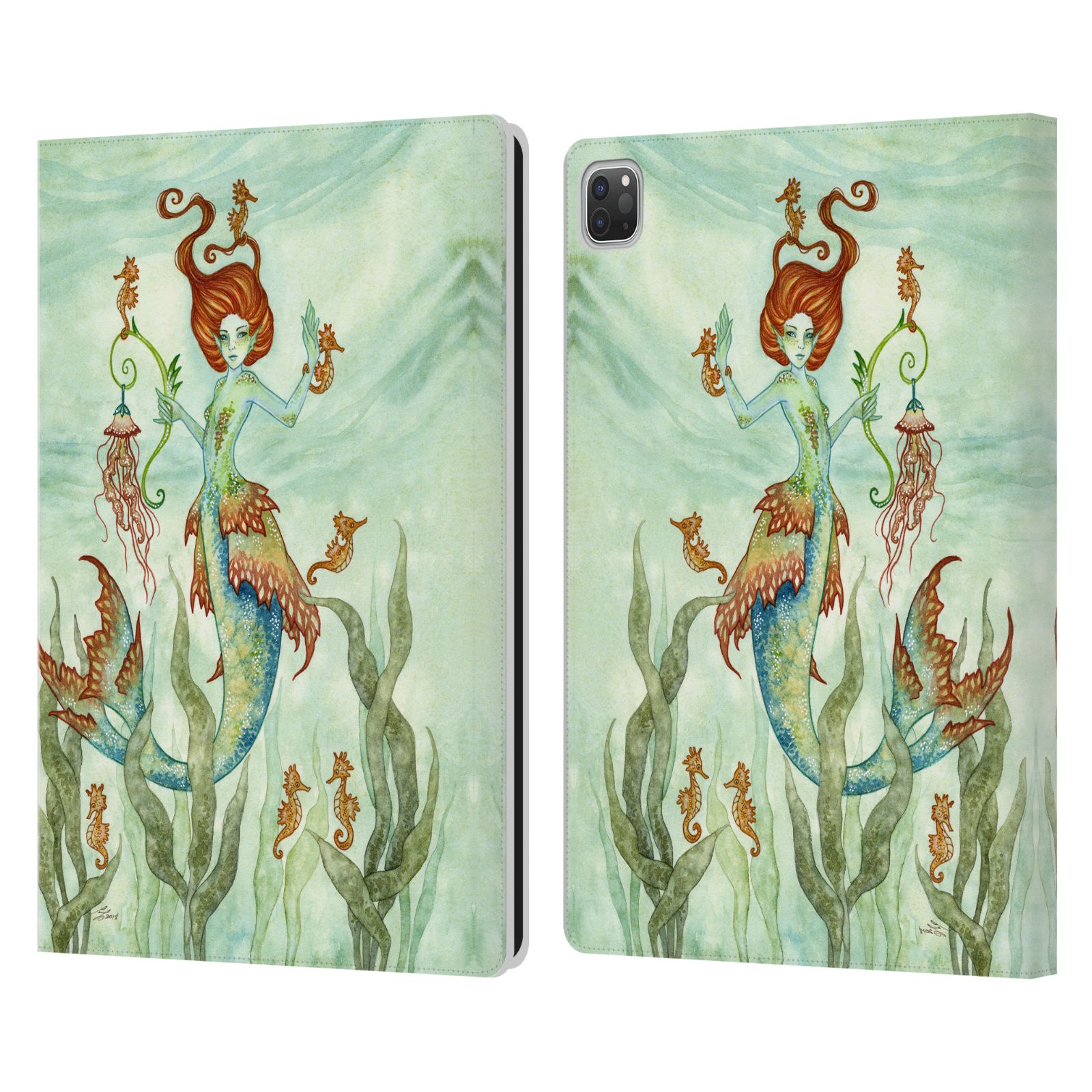 OFFICIAL AMY BROWN ELEMENTAL FAIRIES LEATHER BOOK CASE FOR APPLE iPAD - Picture 16 of 20