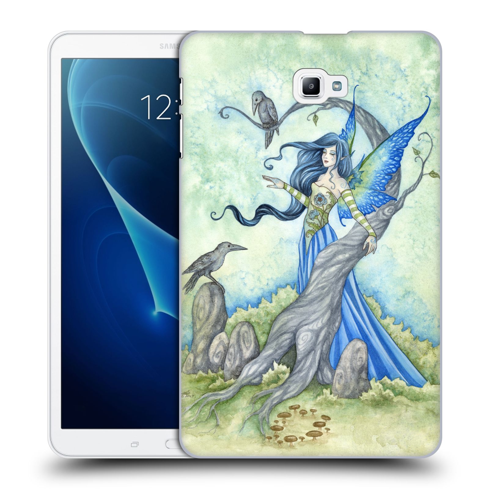 OFFICIAL AMY BROWN ELEMENTAL FAIRIES HARD BACK CASE FOR SAMSUNG TABLETS 1 - Picture 13 of 20