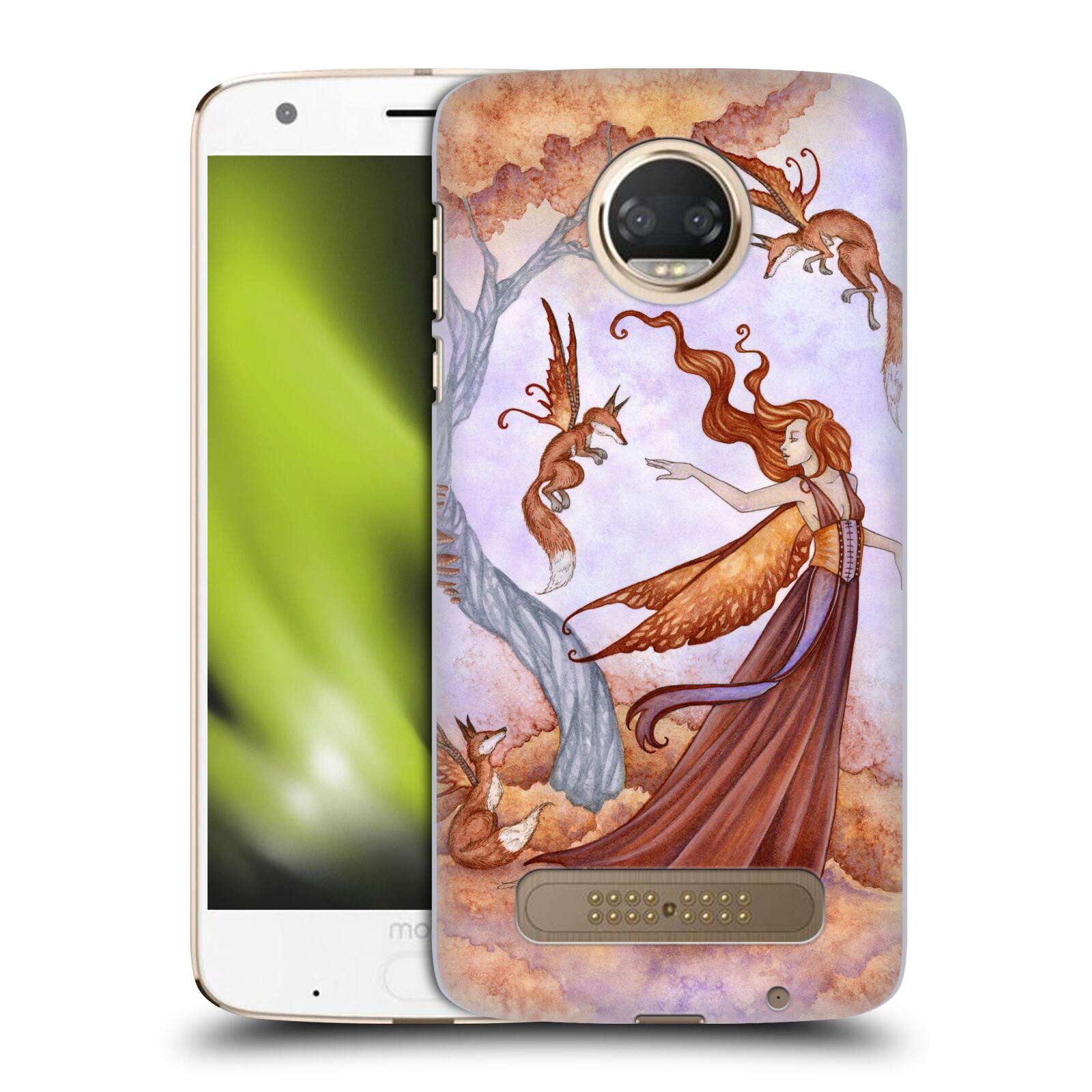 OFFICIAL AMY BROWN LOVELY FAIRIES BACK CASE FOR MOTOROLA PHONES 1 - Picture 7 of 20