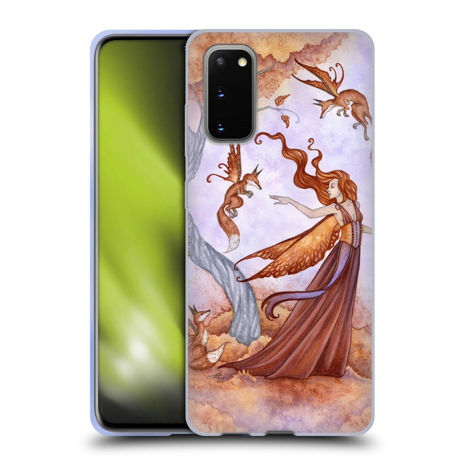 OFFICIAL AMY BROWN LOVELY FAIRIES SOFT GEL CASE FOR SAMSUNG PHONES 1 - Picture 8 of 21