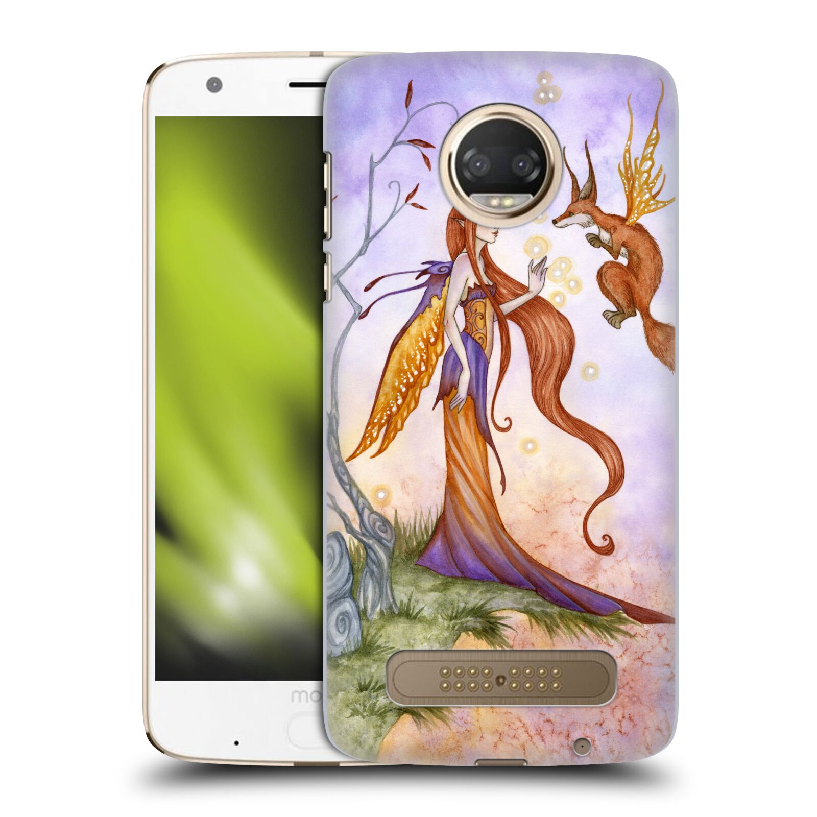OFFICIAL AMY BROWN LOVELY FAIRIES BACK CASE FOR MOTOROLA PHONES 1 - Picture 11 of 20