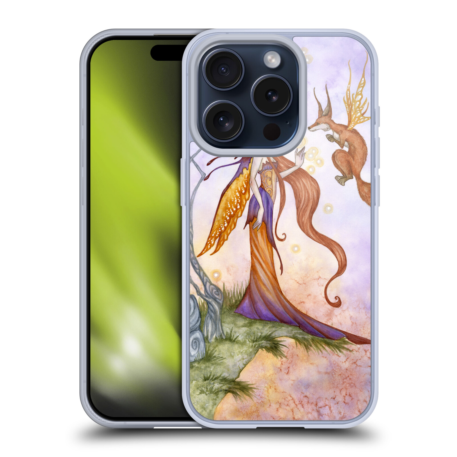 OFFICIAL AMY BROWN LOVELY FAIRIES GEL CASE FOR APPLE iPHONE PHONES - Picture 8 of 15
