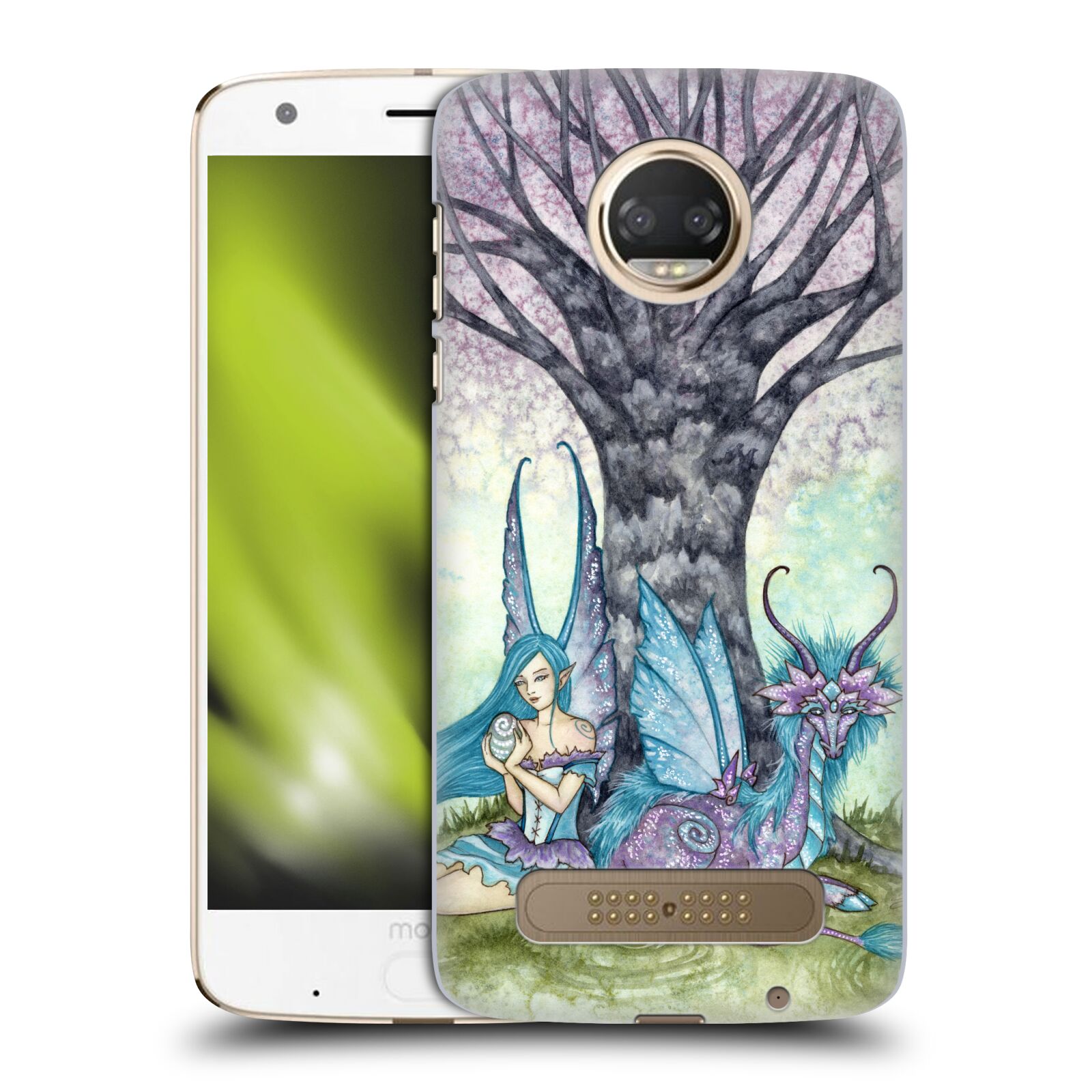 OFFICIAL AMY BROWN LOVELY FAIRIES BACK CASE FOR MOTOROLA PHONES 1 - Picture 13 of 20