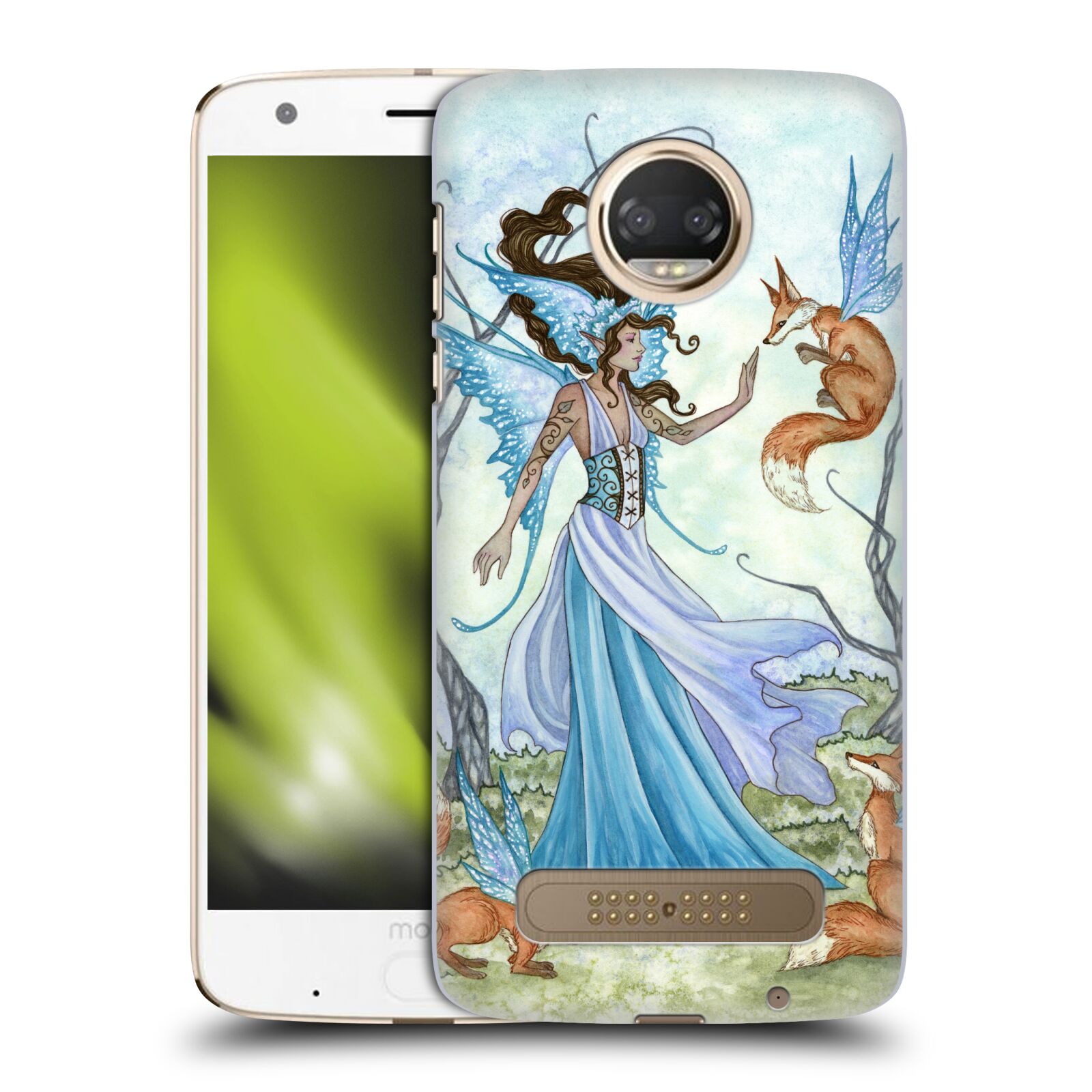 OFFICIAL AMY BROWN LOVELY FAIRIES BACK CASE FOR MOTOROLA PHONES 1 - Picture 14 of 20