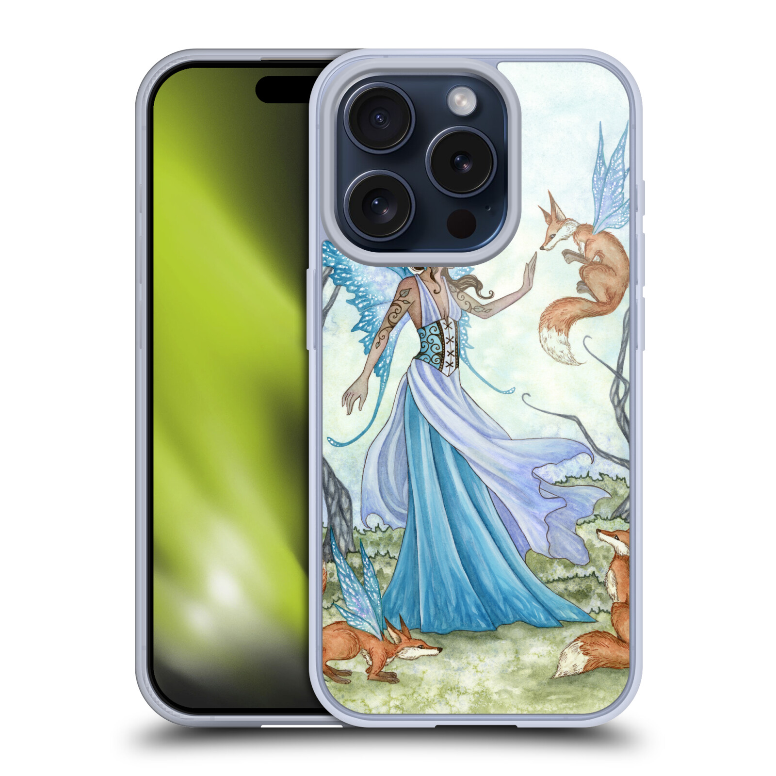 OFFICIAL AMY BROWN LOVELY FAIRIES GEL CASE FOR APPLE iPHONE PHONES - Picture 11 of 15