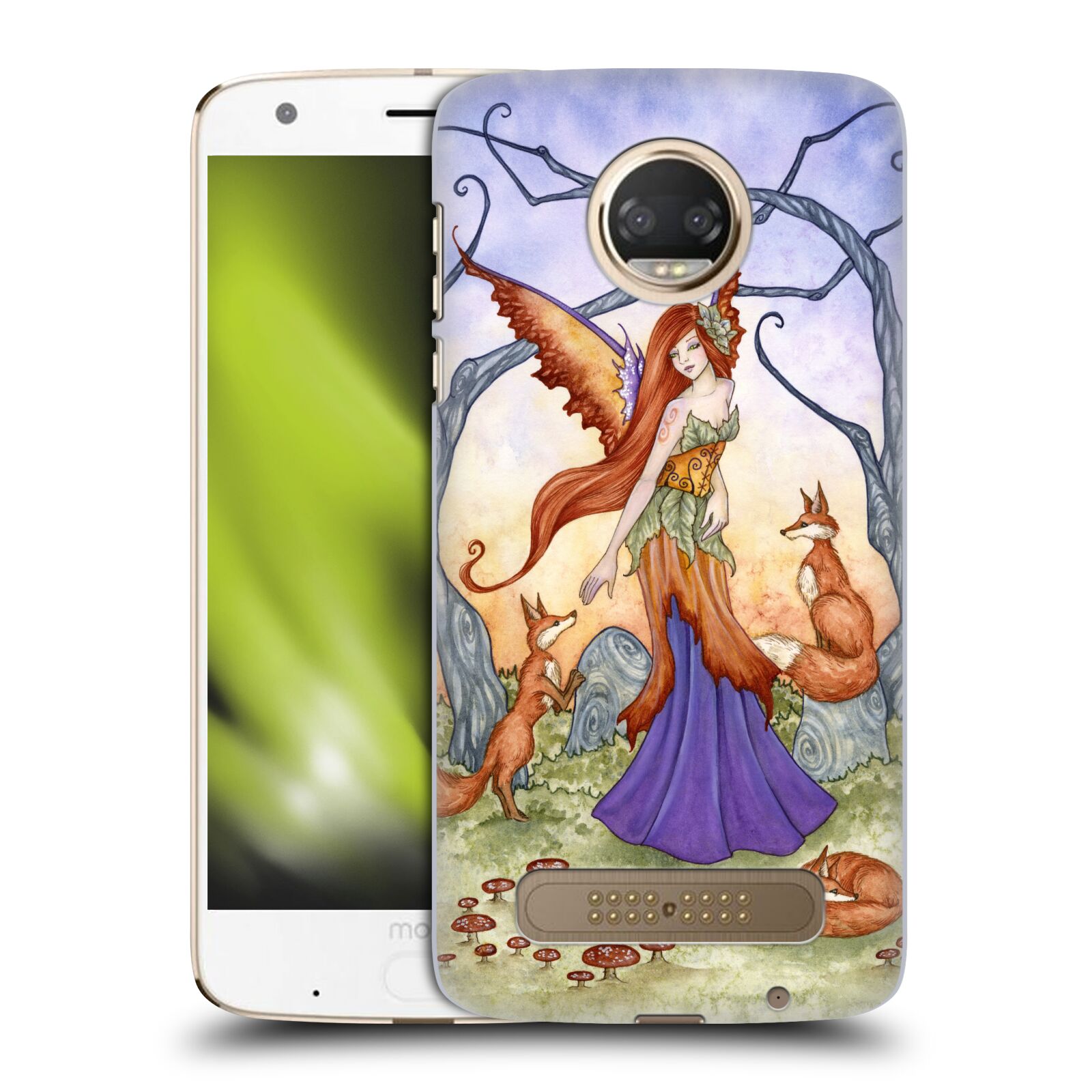 OFFICIAL AMY BROWN LOVELY FAIRIES BACK CASE FOR MOTOROLA PHONES 1 - Picture 15 of 20