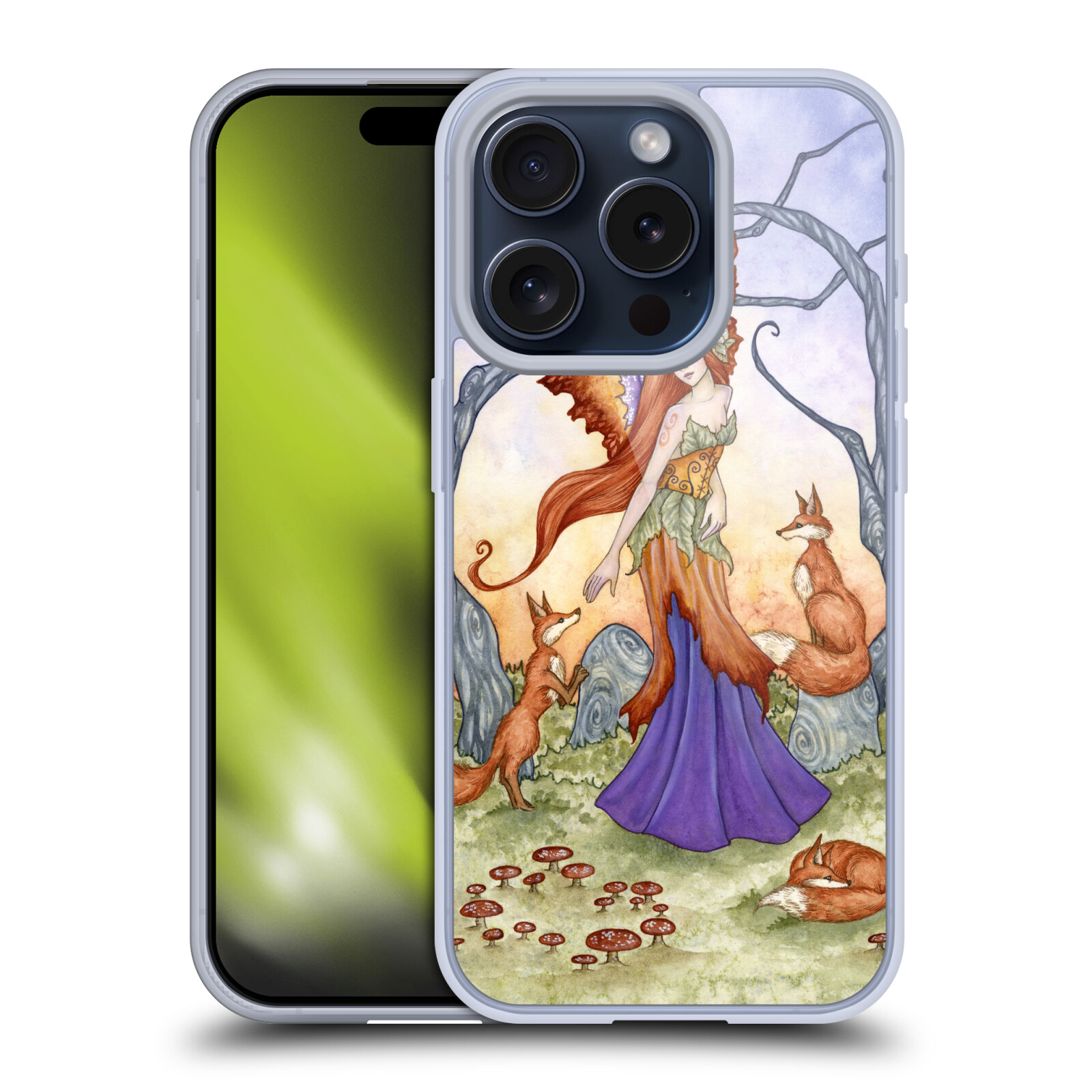 OFFICIAL AMY BROWN LOVELY FAIRIES GEL CASE FOR APPLE iPHONE PHONES - Picture 12 of 15