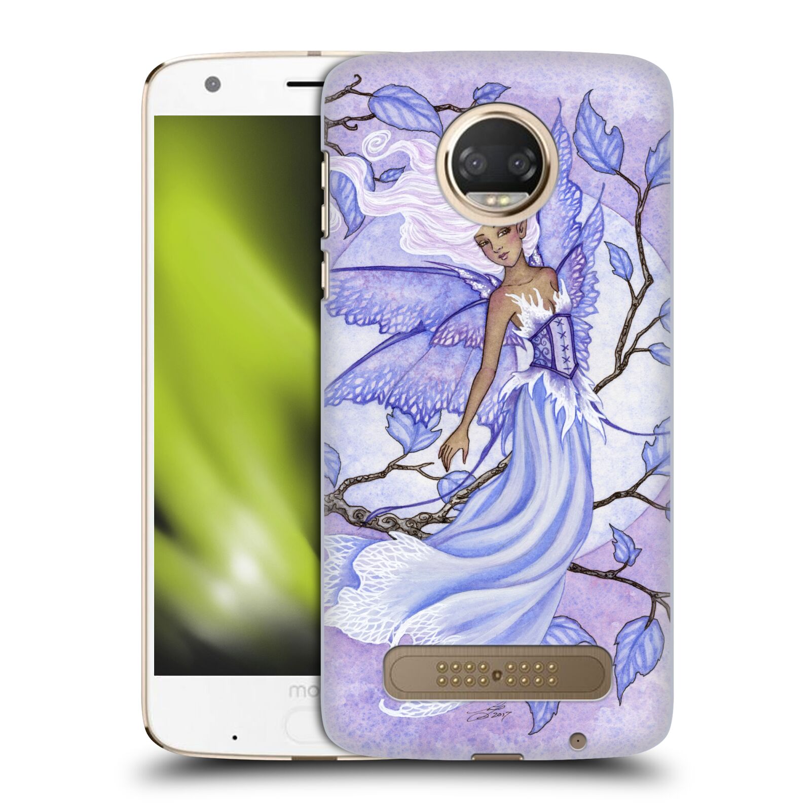 OFFICIAL AMY BROWN LOVELY FAIRIES BACK CASE FOR MOTOROLA PHONES 1 - Picture 12 of 20