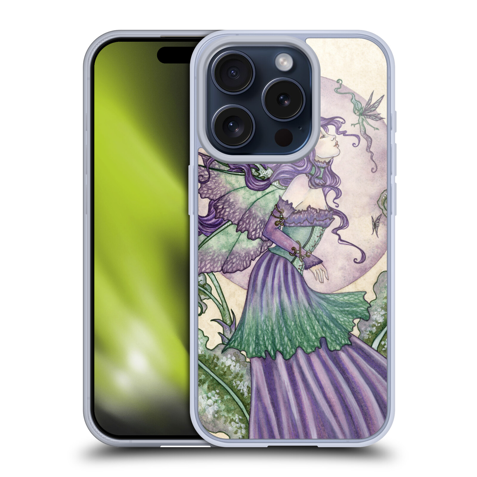 OFFICIAL AMY BROWN LOVELY FAIRIES GEL CASE FOR APPLE iPHONE PHONES - Picture 14 of 15