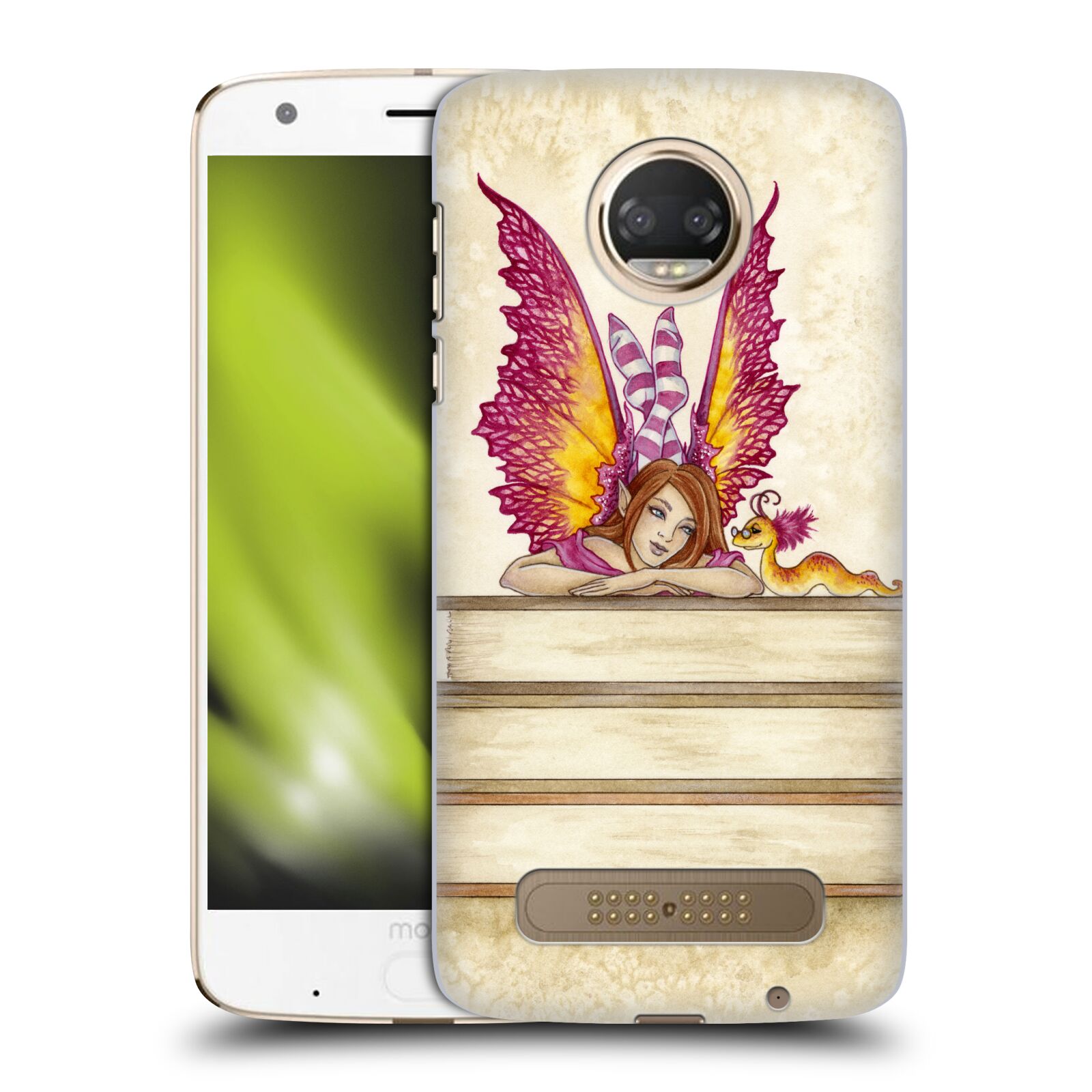 OFFICIAL AMY BROWN LOVELY FAIRIES BACK CASE FOR MOTOROLA PHONES 1 - Picture 18 of 20