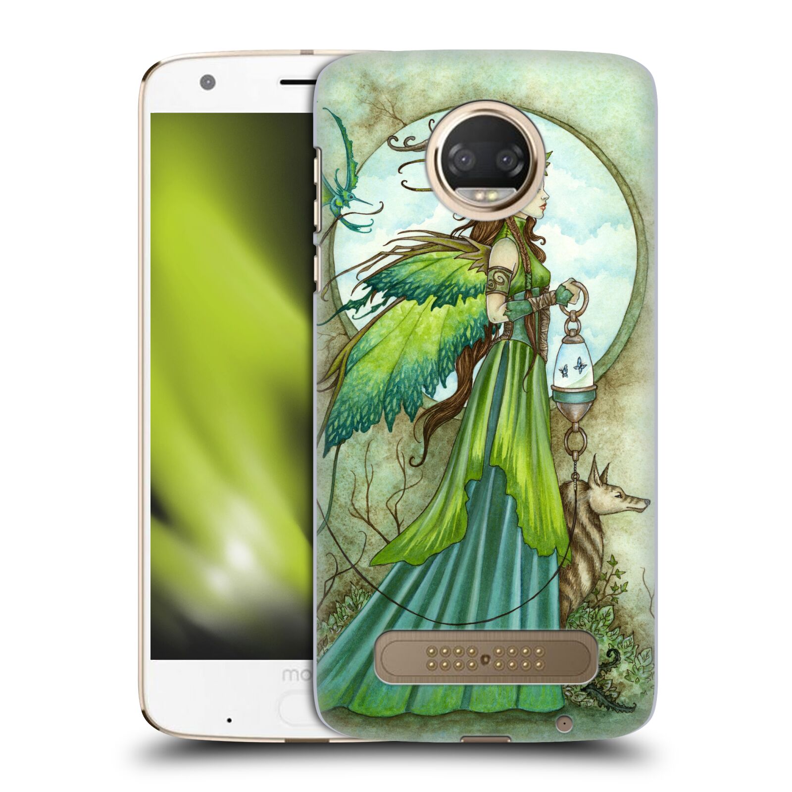 OFFICIAL AMY BROWN LOVELY FAIRIES BACK CASE FOR MOTOROLA PHONES 1 - Picture 17 of 20