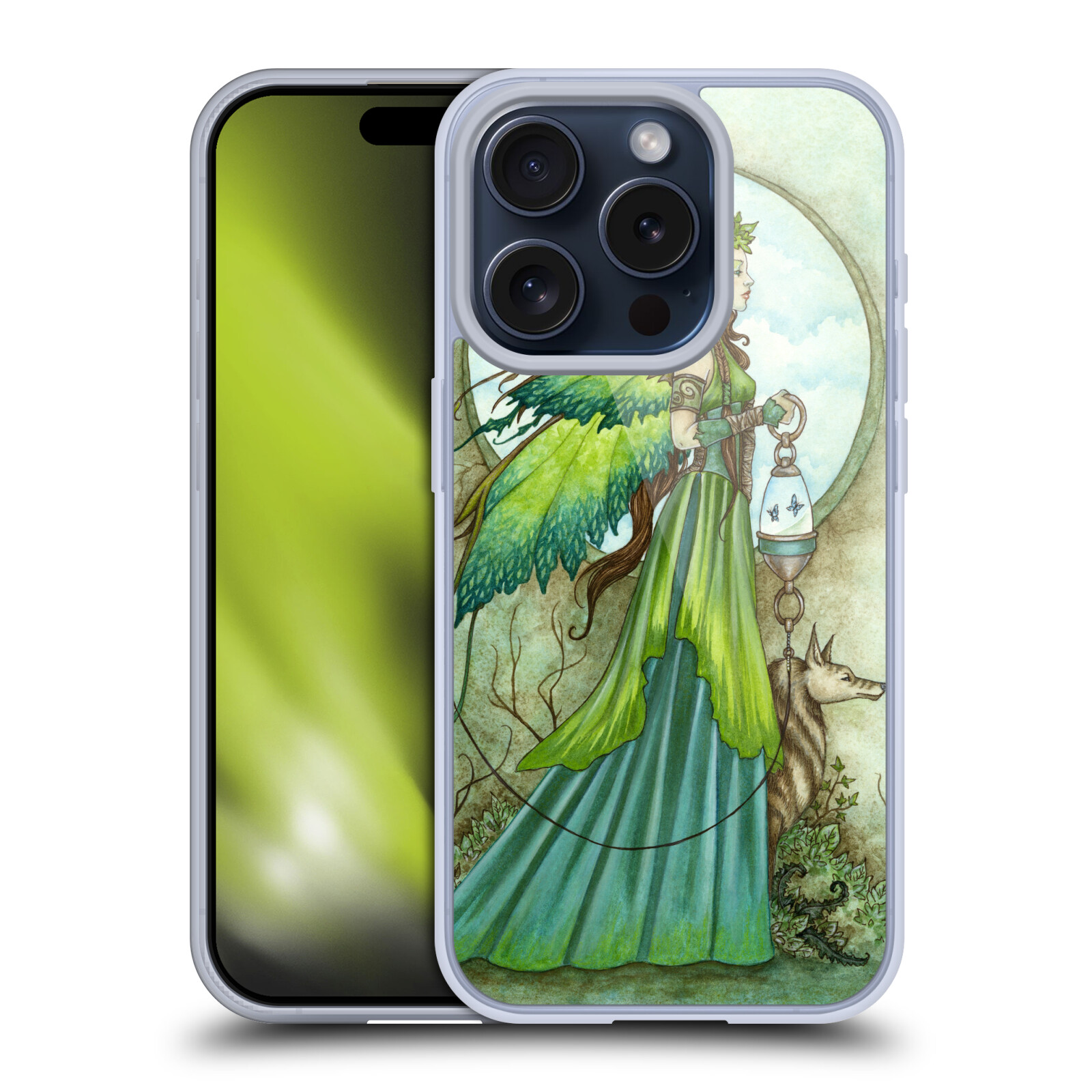 OFFICIAL AMY BROWN LOVELY FAIRIES GEL CASE FOR APPLE iPHONE PHONES - Picture 13 of 15