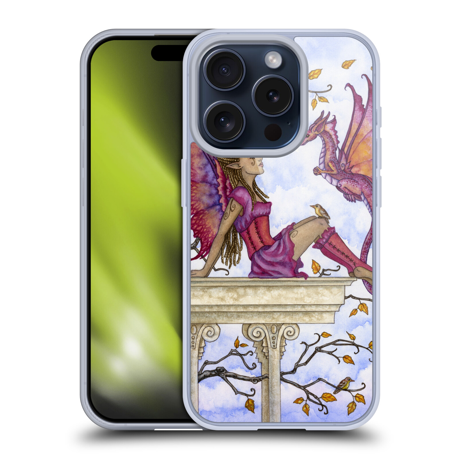 OFFICIAL AMY BROWN LOVELY FAIRIES GEL CASE FOR APPLE iPHONE PHONES - Picture 15 of 15