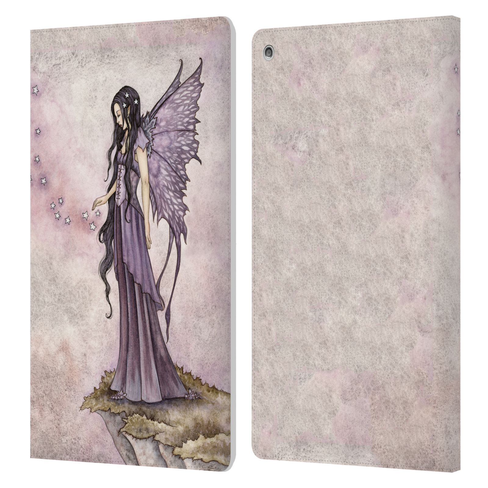 OFFICIAL AMY BROWN MAGICAL FAIRIES LEATHER BOOK WALLET CASE FOR AMAZON FIRE - Picture 12 of 16