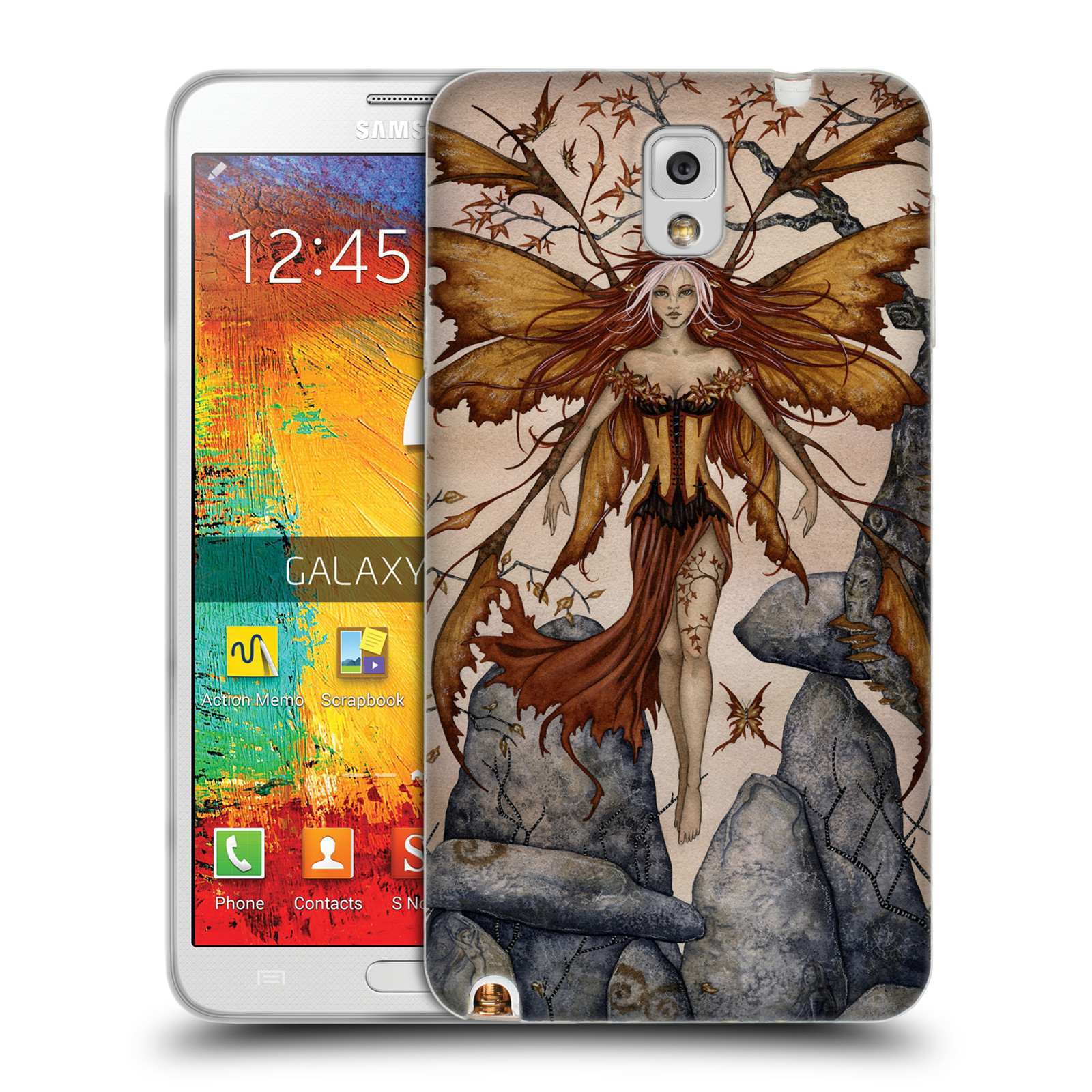 OFFICIAL AMY BROWN PIXIES SOFT GEL CASE FOR SAMSUNG PHONES 2 - Picture 8 of 17