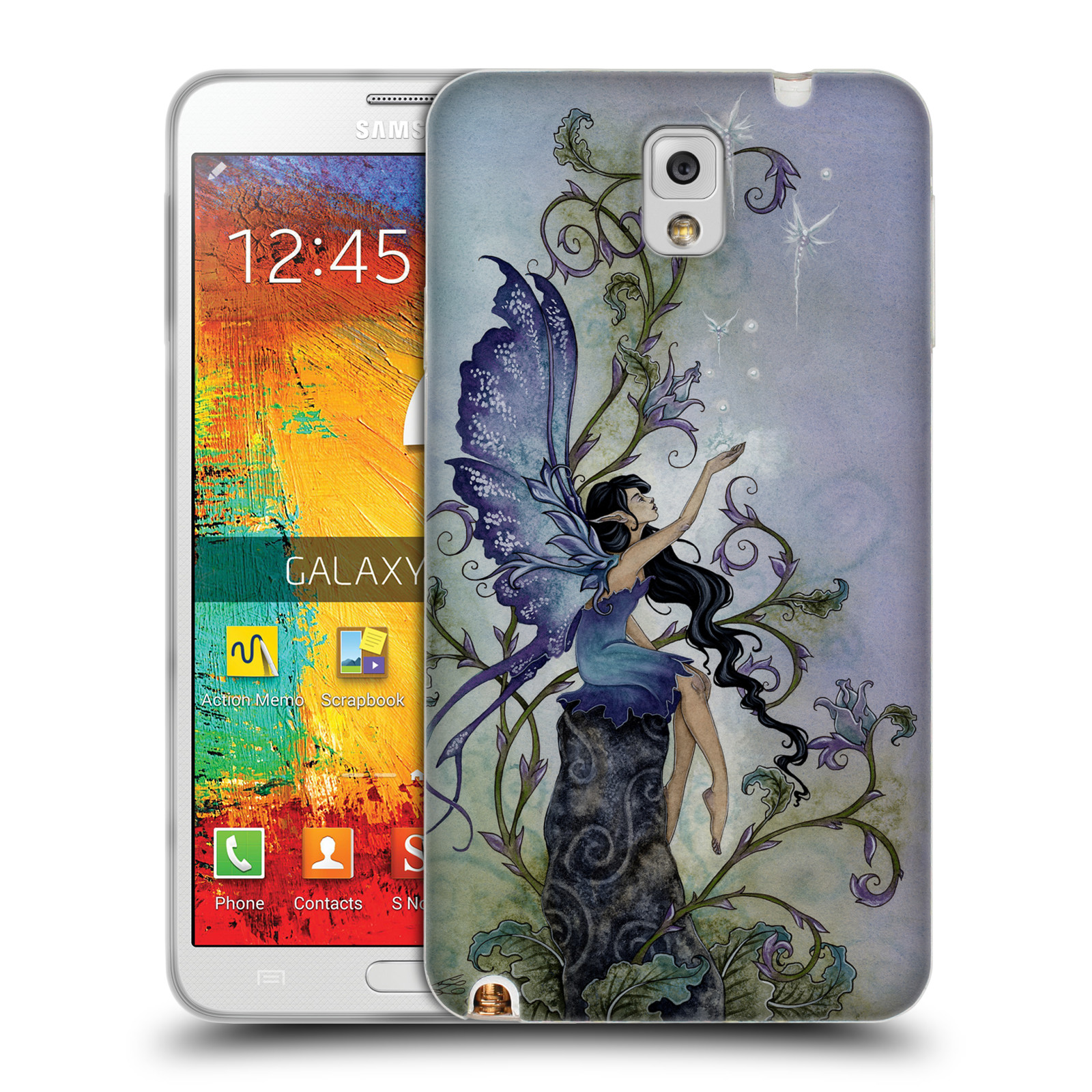 OFFICIAL AMY BROWN PIXIES SOFT GEL CASE FOR SAMSUNG PHONES 2 - Picture 10 of 17