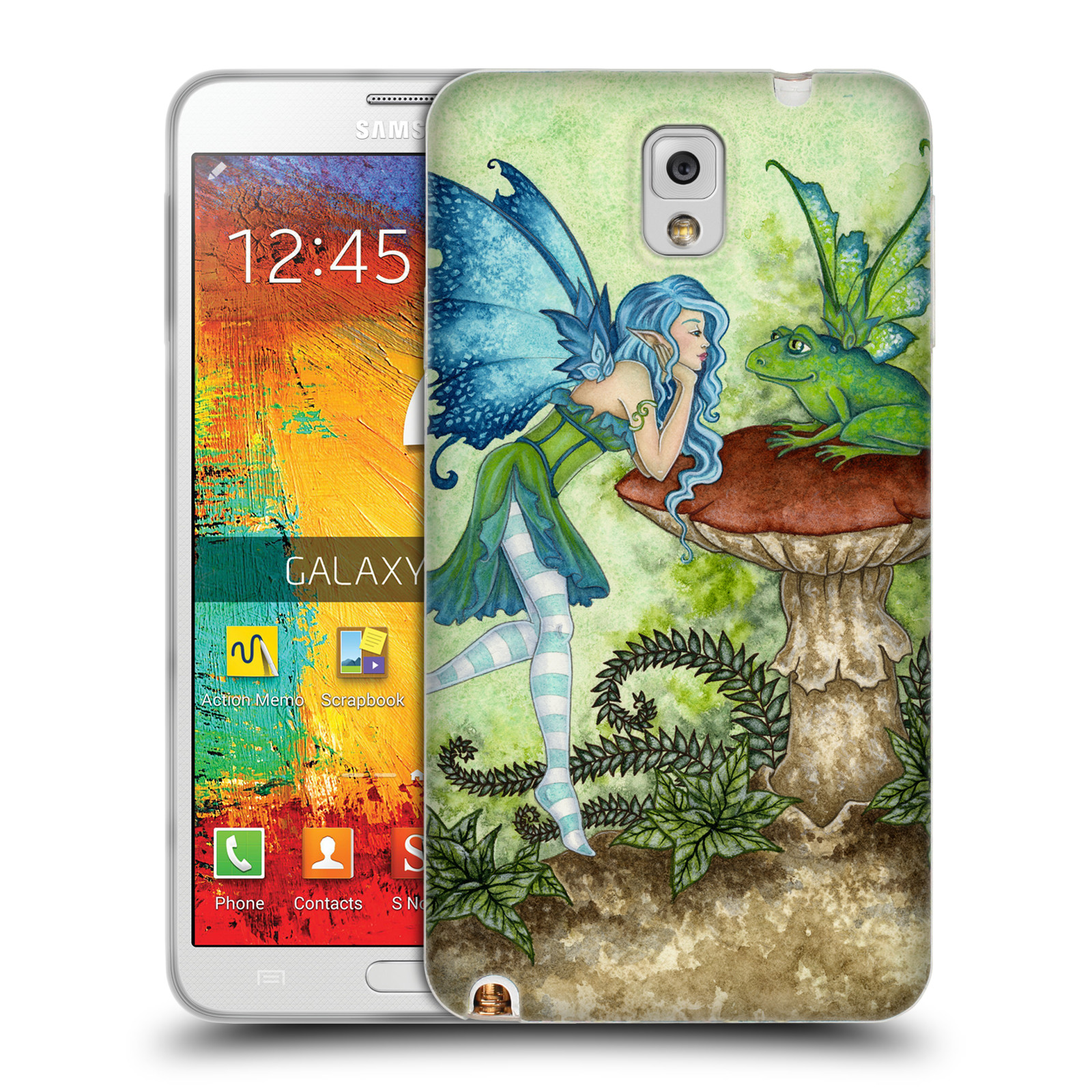 OFFICIAL AMY BROWN PIXIES SOFT GEL CASE FOR SAMSUNG PHONES 2 - Picture 11 of 17