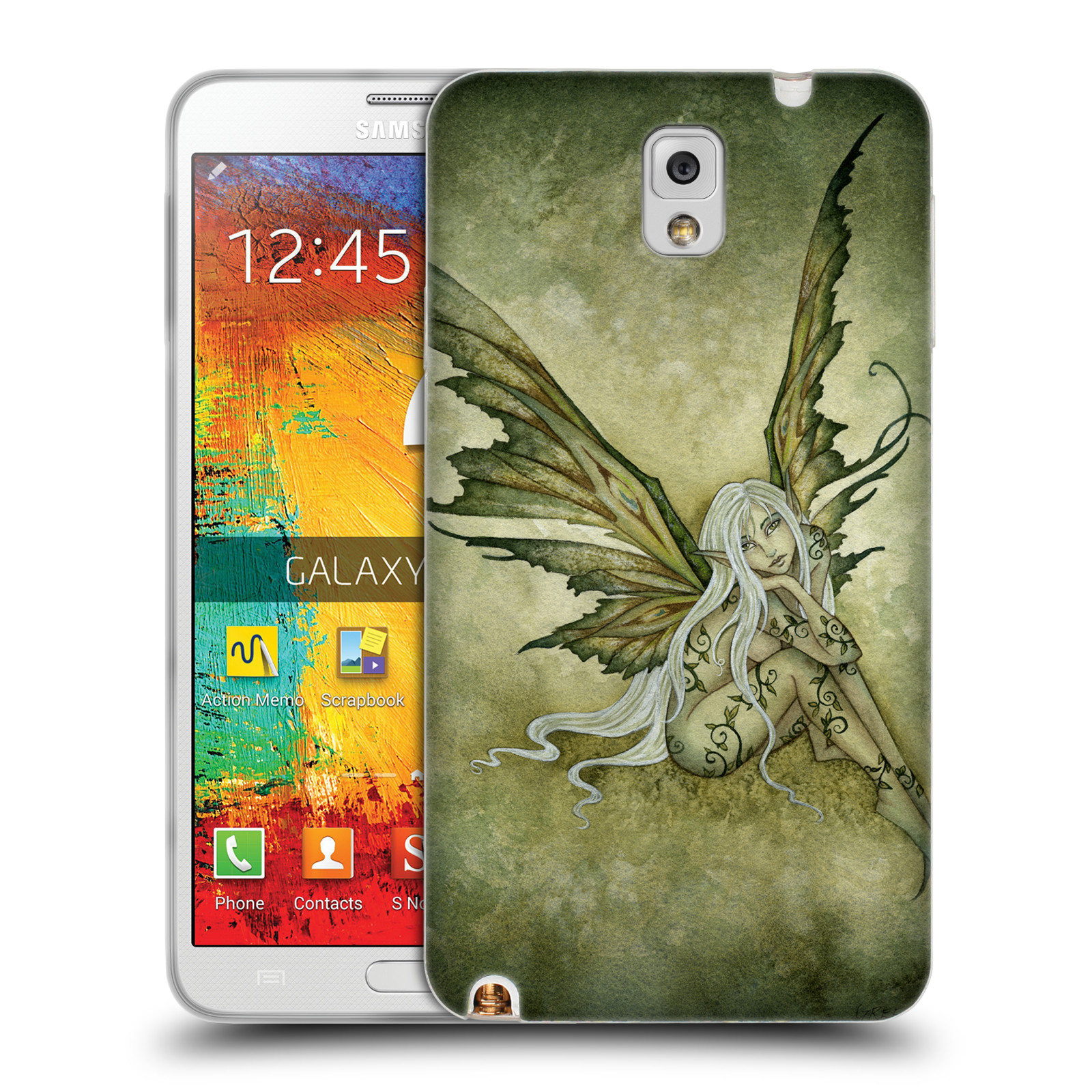 OFFICIAL AMY BROWN PIXIES SOFT GEL CASE FOR SAMSUNG PHONES 2 - Picture 12 of 17