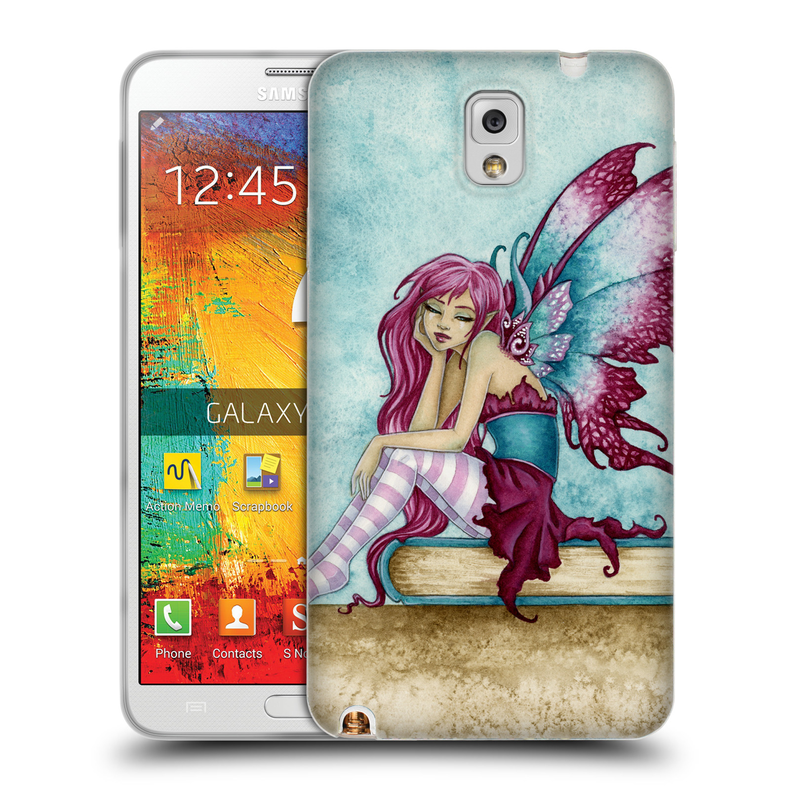 OFFICIAL AMY BROWN PIXIES SOFT GEL CASE FOR SAMSUNG PHONES 2 - Picture 17 of 17