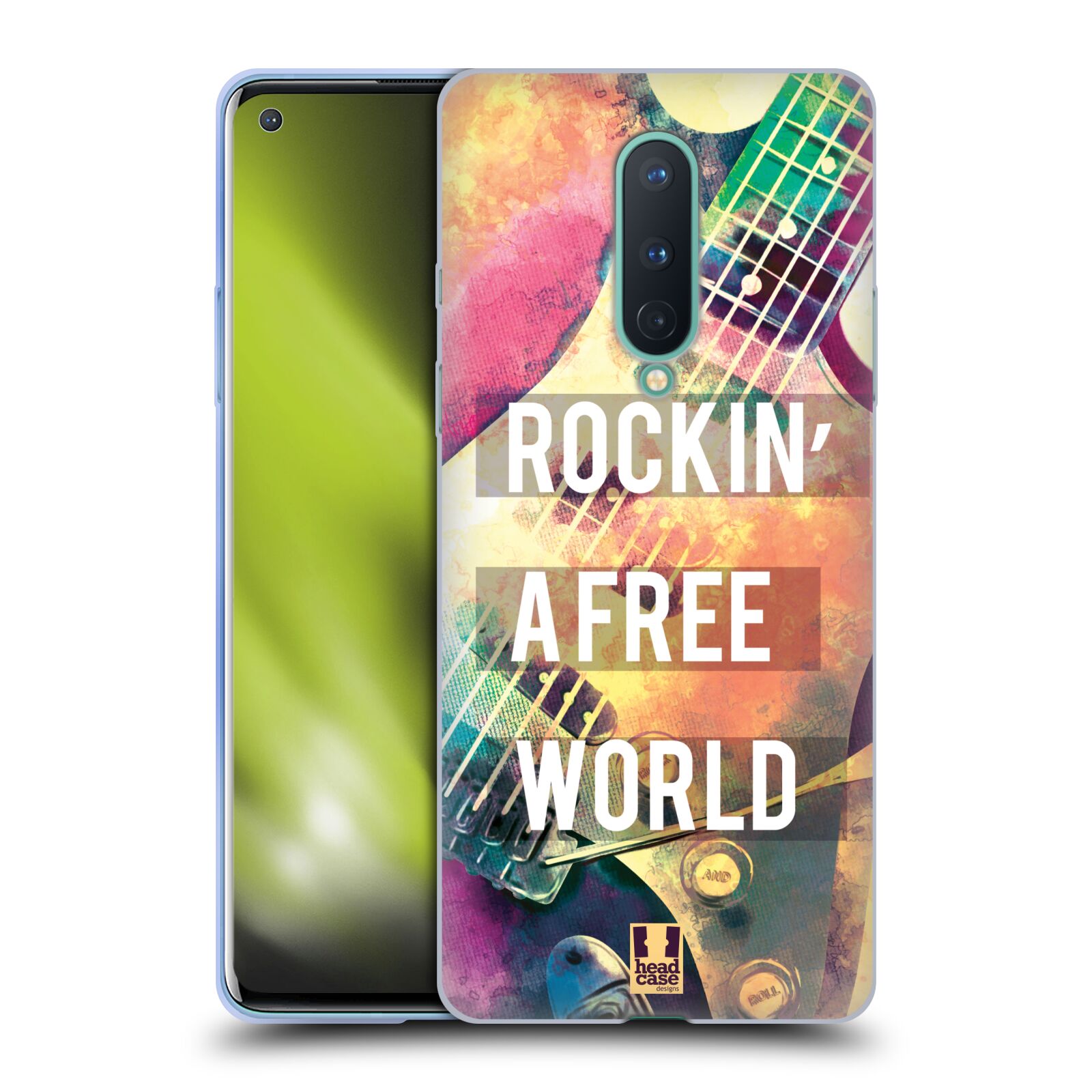 FUNDA HEAD CASE DESIGNS CON DIBUJO DE MÚSICA SUAVE PARA TELÉFONOS GOOGLE ONEPLUS - Imagen 8 de 12