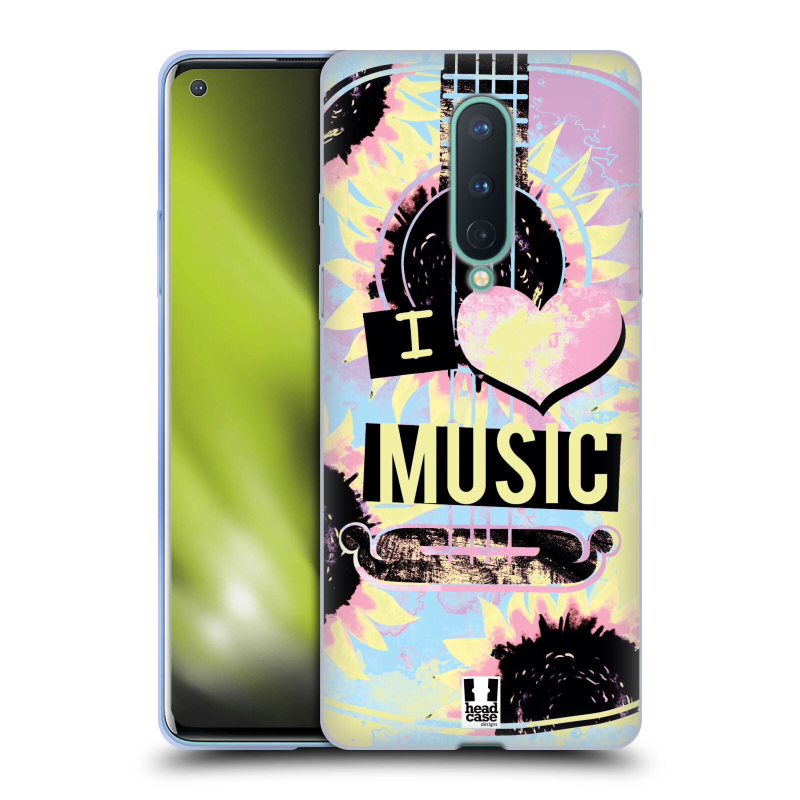 FUNDA HEAD CASE DESIGNS CON DIBUJO DE MÚSICA SUAVE PARA TELÉFONOS GOOGLE ONEPLUS - Imagen 11 de 12