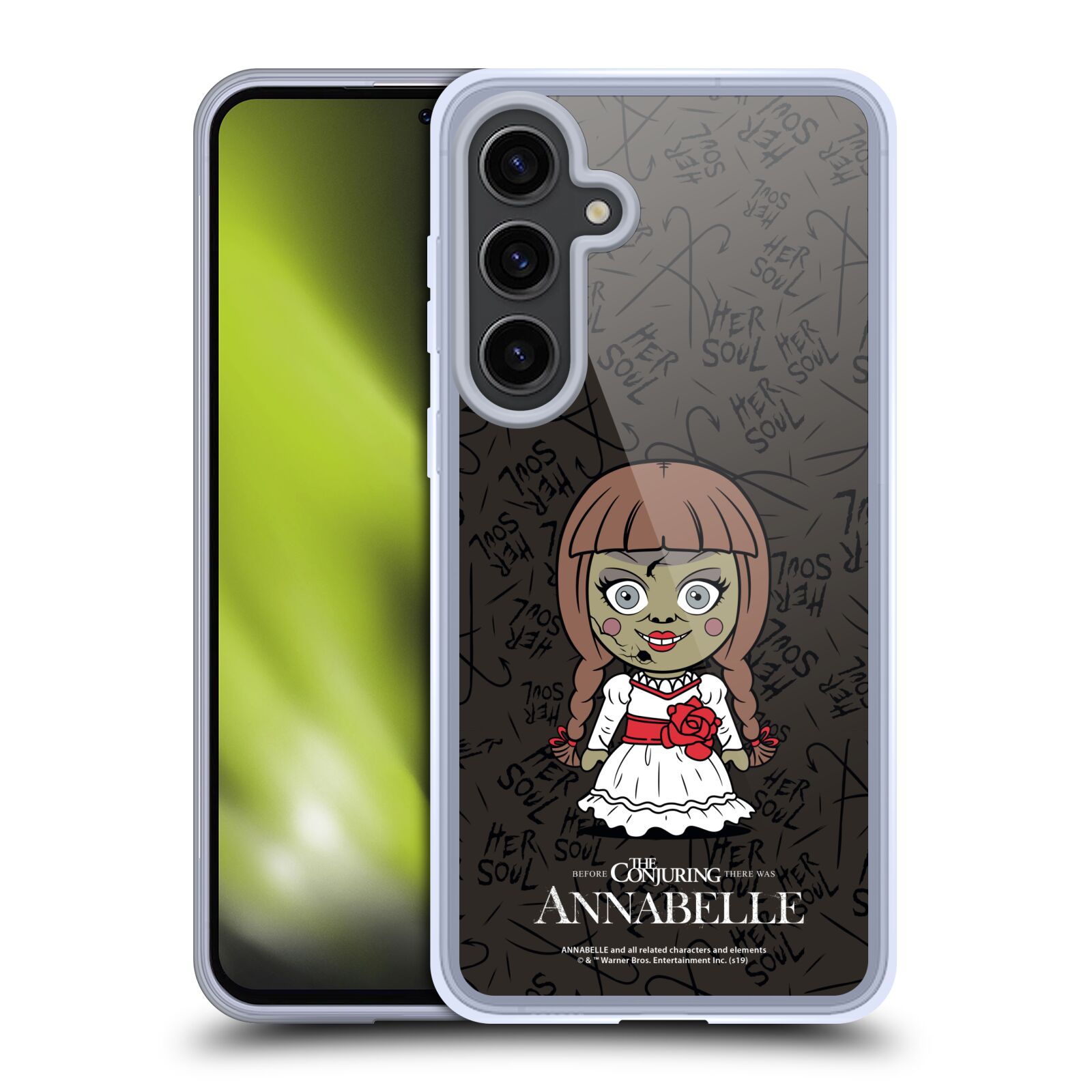 OFFICIAL ANNABELLE GRAPHICS GEL CASE COMPATIBLE WITH SAMSUNG PHONES/MAGSAFE - Picture 8 of 10