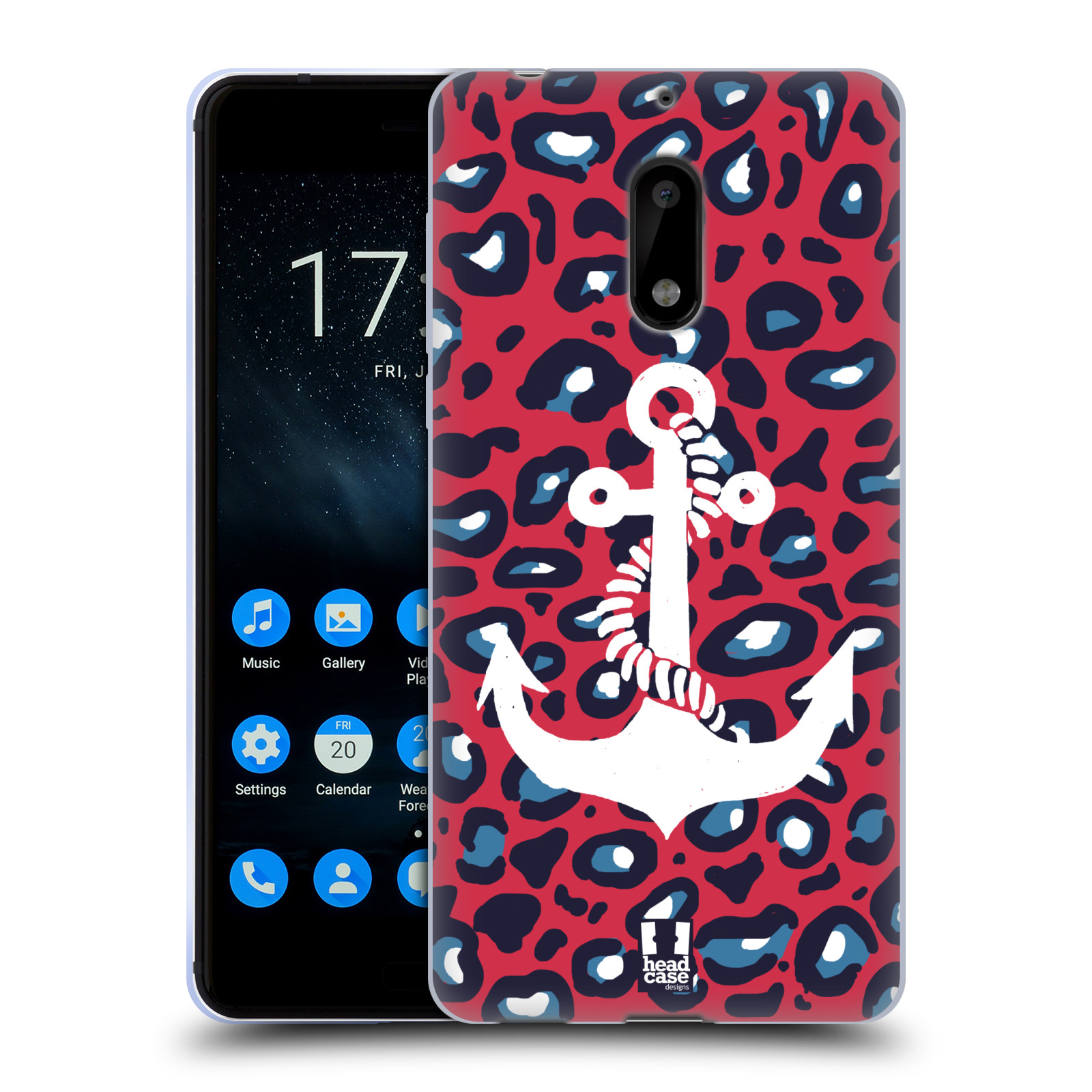 HEAD CASE DESIGNS ANCHORED SOFT GEL CASE FOR NOKIA PHONES 1