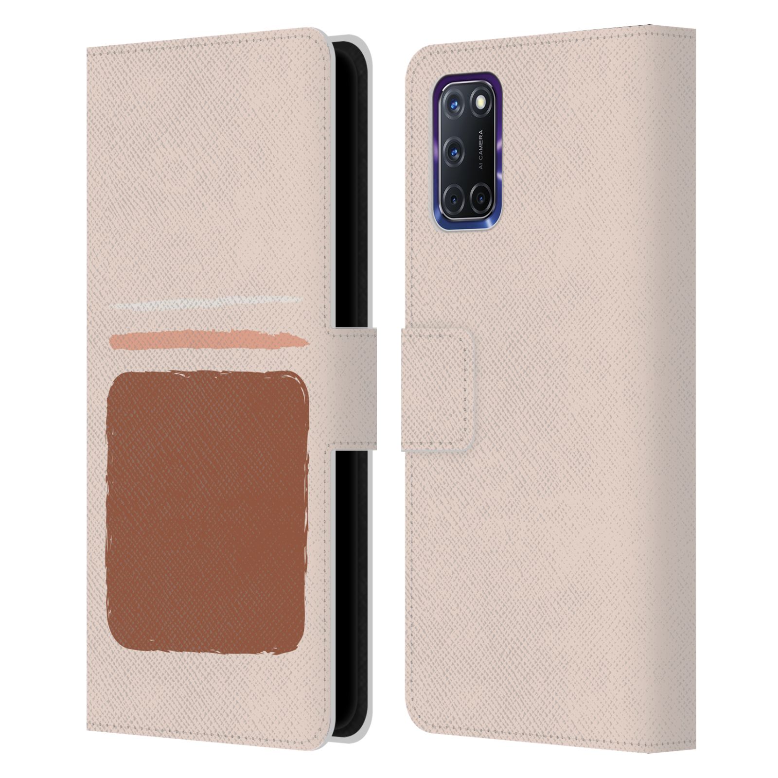 OFFICIAL ANDREA ANDEREGG PASTEL WORLD LEATHER BOOK WALLET CASE FOR OPPO PHONES - Picture 7 of 11