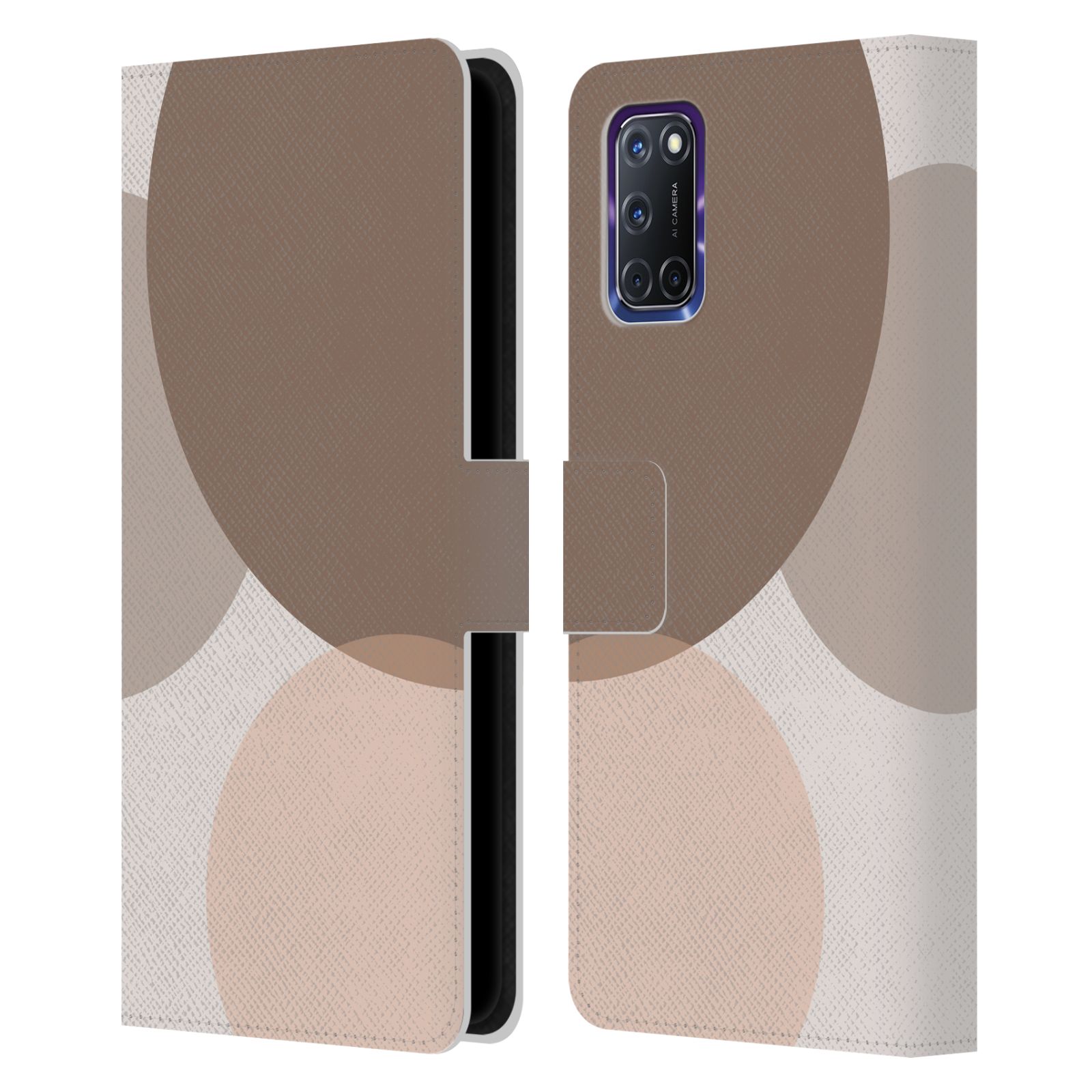 OFFICIAL ANDREA ANDEREGG PASTEL WORLD LEATHER BOOK WALLET CASE FOR OPPO PHONES - Picture 9 of 11