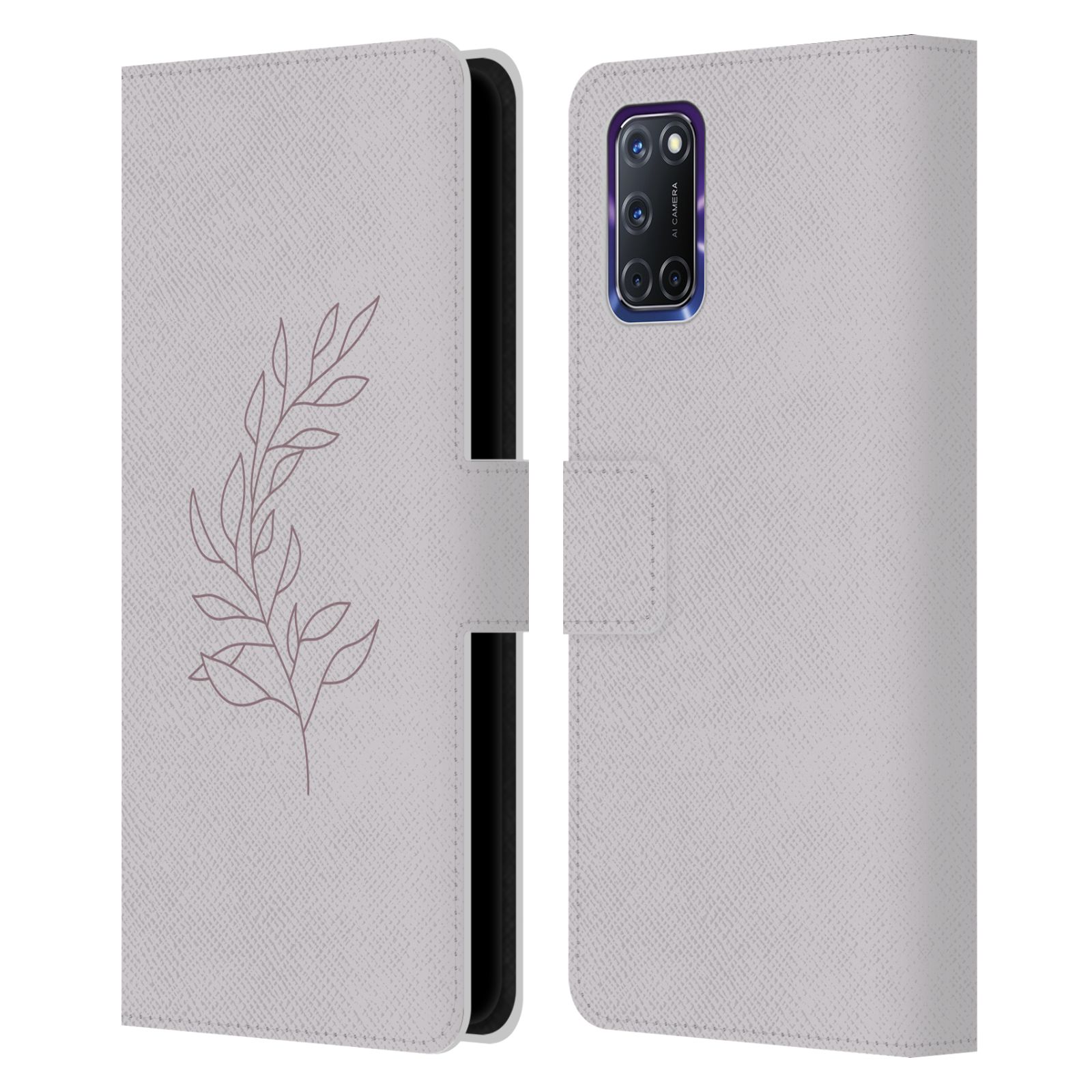 OFFICIAL ANDREA ANDEREGG PASTEL WORLD LEATHER BOOK WALLET CASE FOR OPPO PHONES - Picture 10 of 11