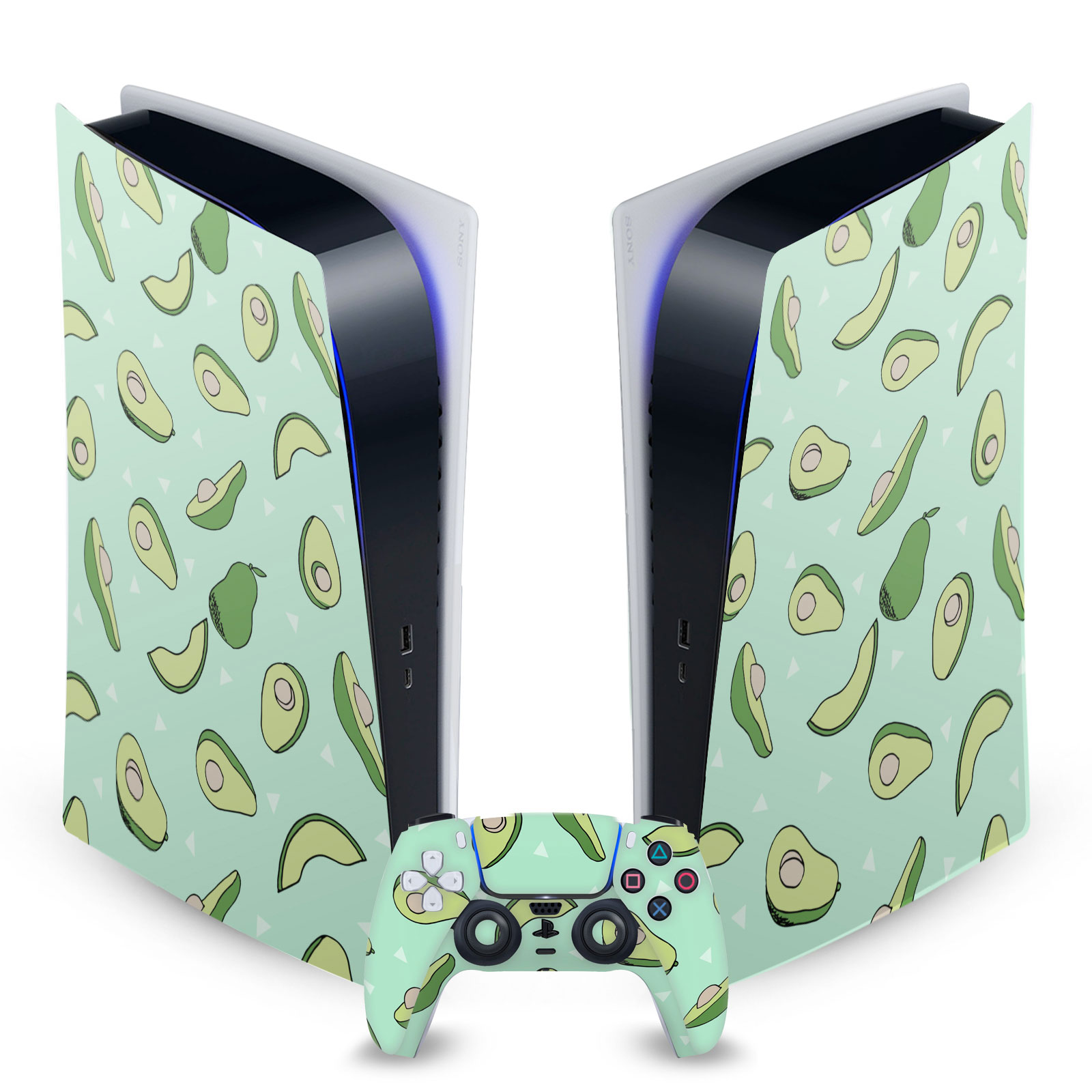 ANDREA LAUREN DESIGN ART MIX VINYL SKIN FOR SONY PS5 DIGITAL EDITION BUNDLE