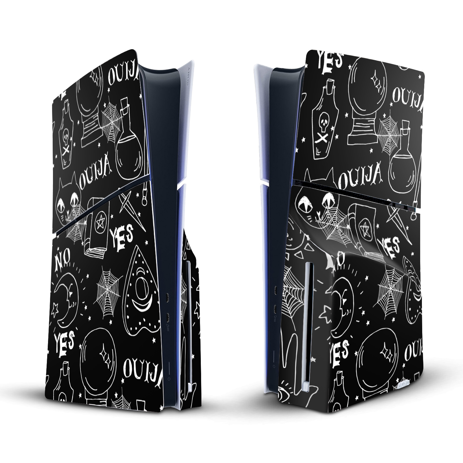 OFFICIAL ANDREA LAUREN DESIGN ART MIX VINYL SKIN FOR SONY PS5 SLIM DISC CONSOLE