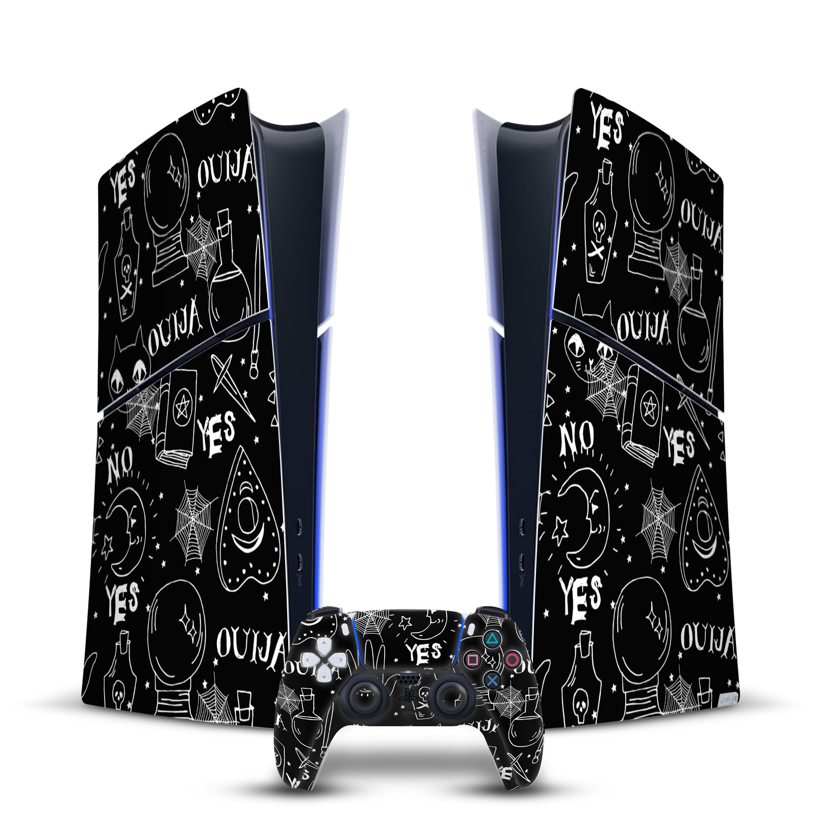 ANDREA LAUREN DESIGN ART MIX VINYL SKIN FOR PS5 SLIM DIGITAL EDITION BUNDLE