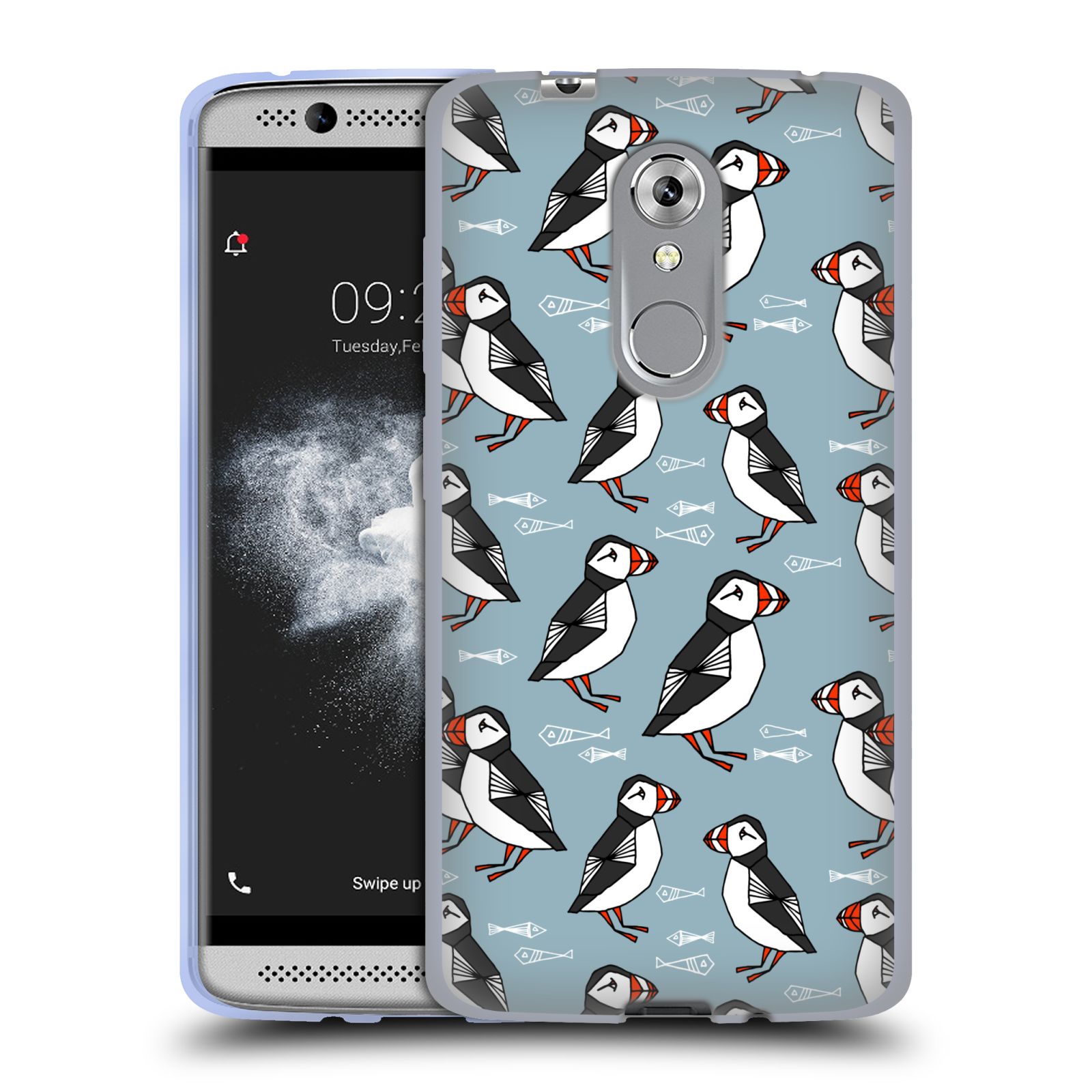 OFFICIAL ANDREA LAUREN DESIGN BIRDS SOFT GEL CASE FOR ZTE PHONES - Picture 11 of 17